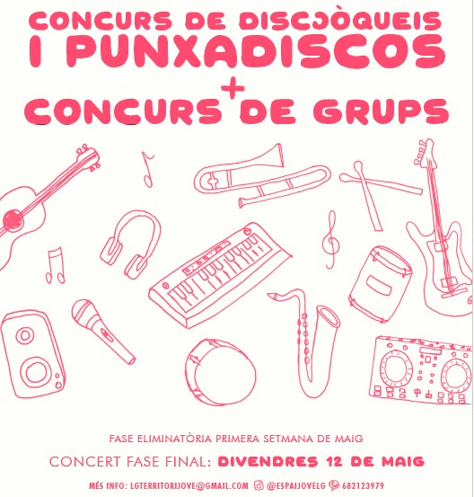 Publicades les bases pel concurs de grups i de DJs per Festa Major