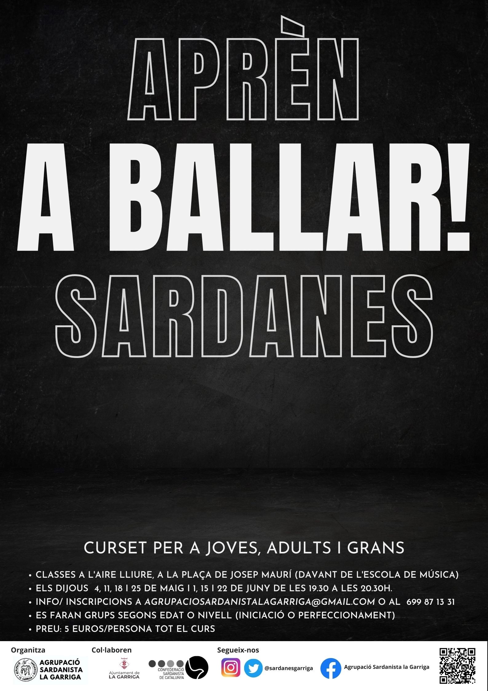 Curset de sardanes a la Garriga