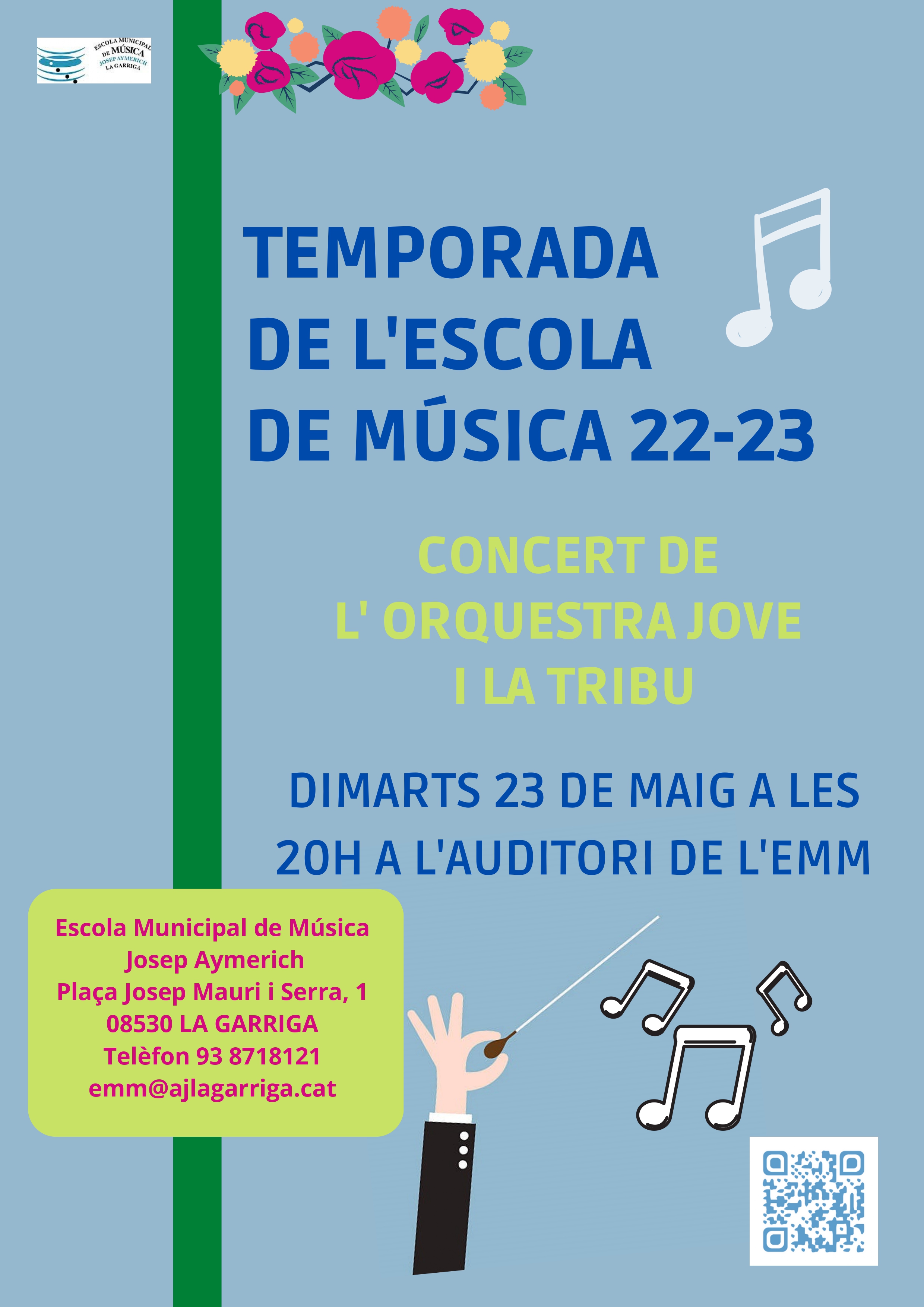 Concerts de la temporada de l'Escola de Música