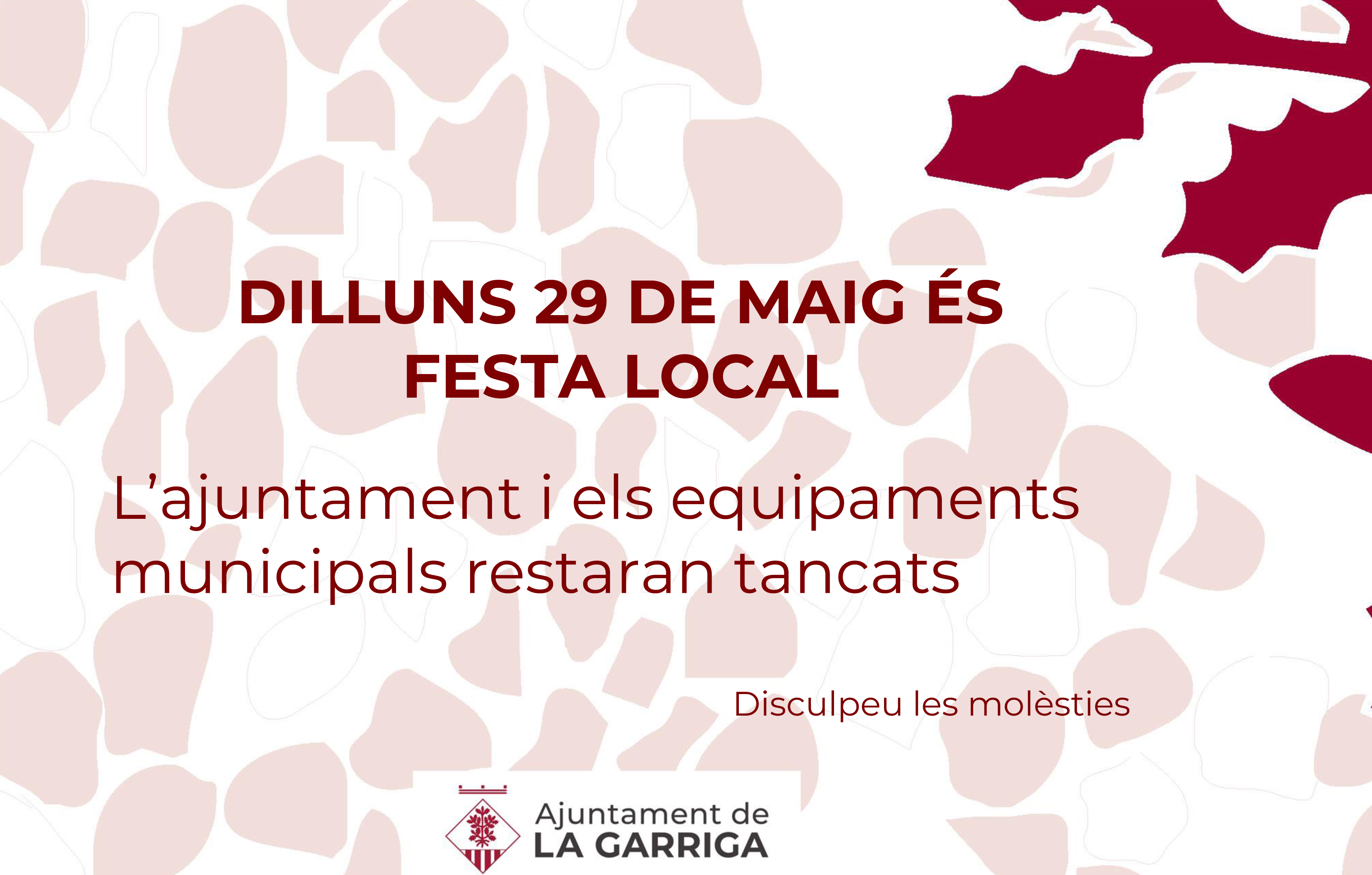 Dilluns 29, festiu a la Garriga