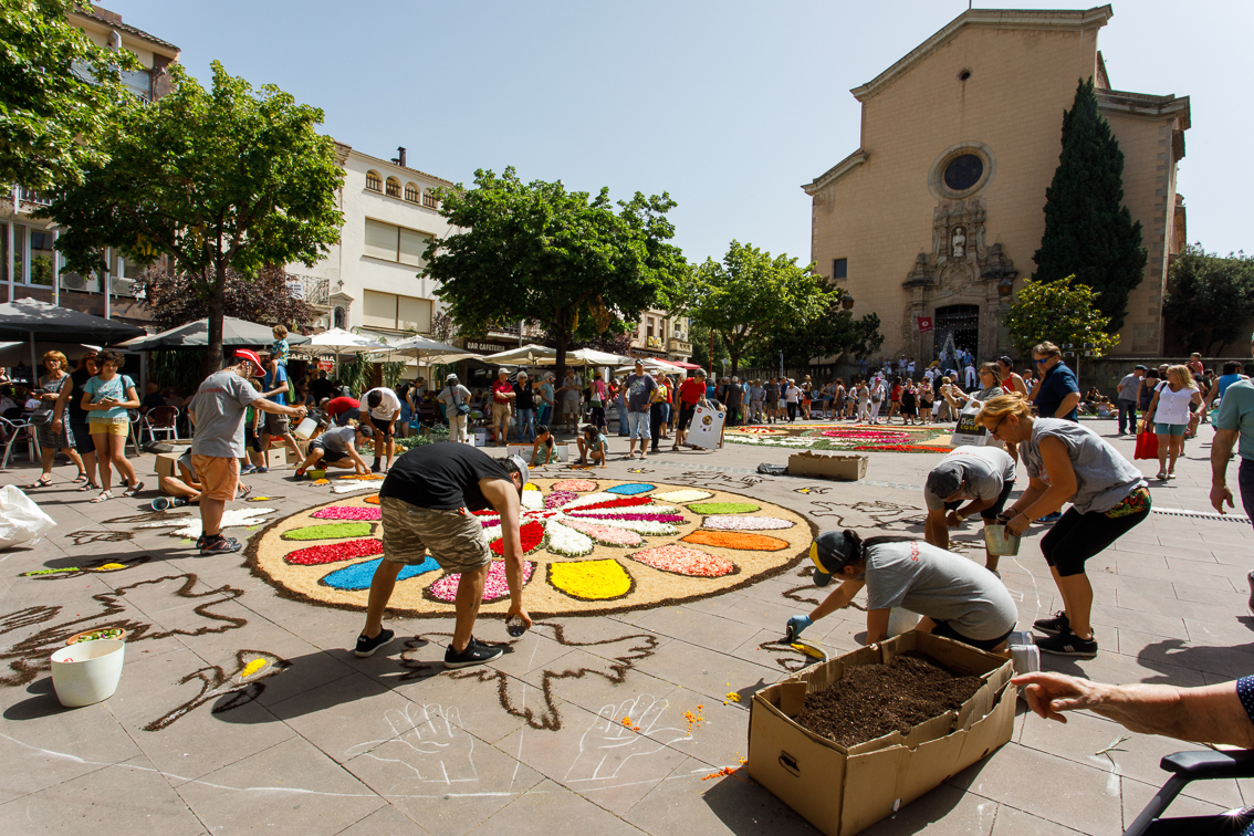 Una trentena de catifes per la Diada de Corpus