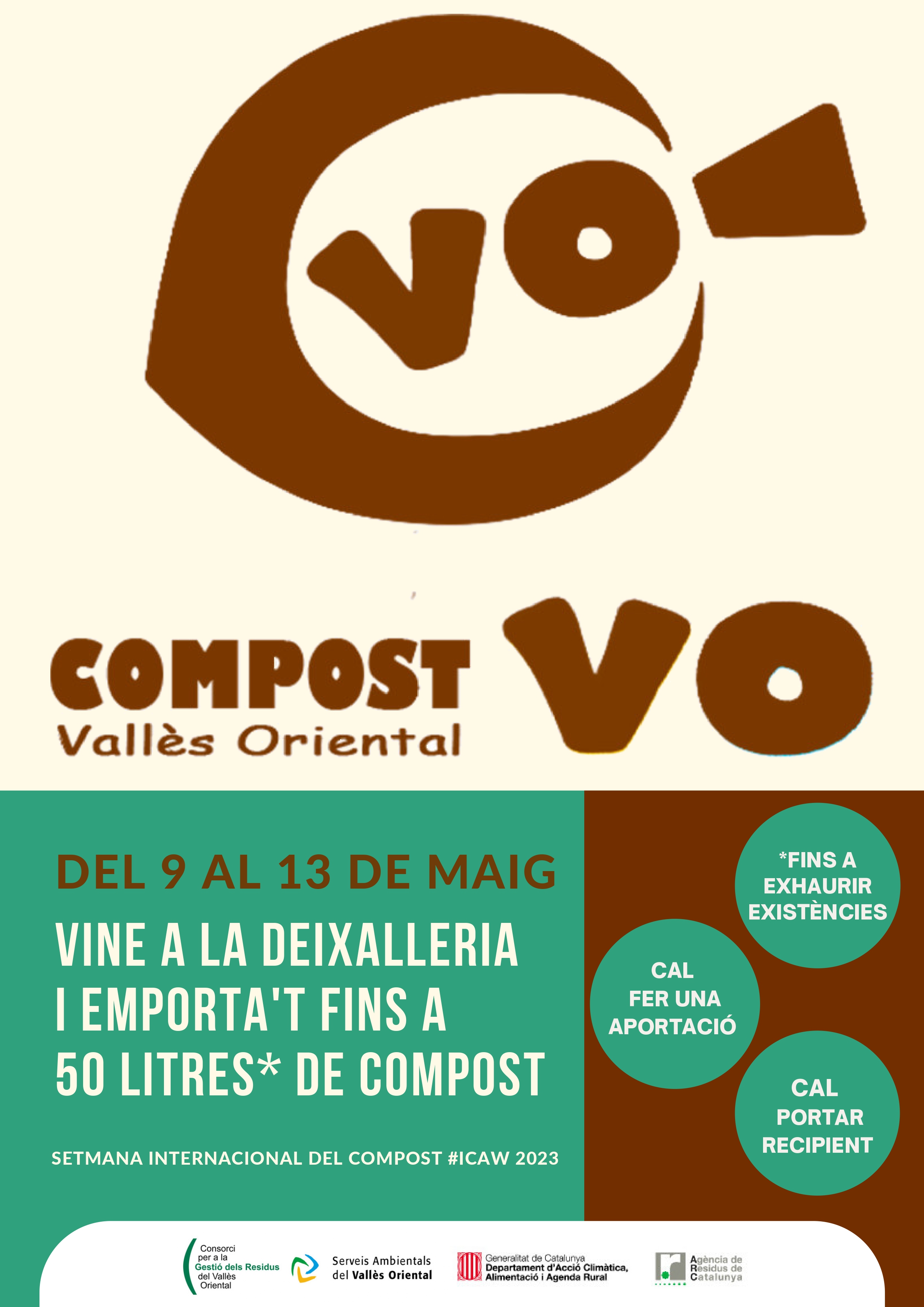 Repartiment de compost a la deixalleria