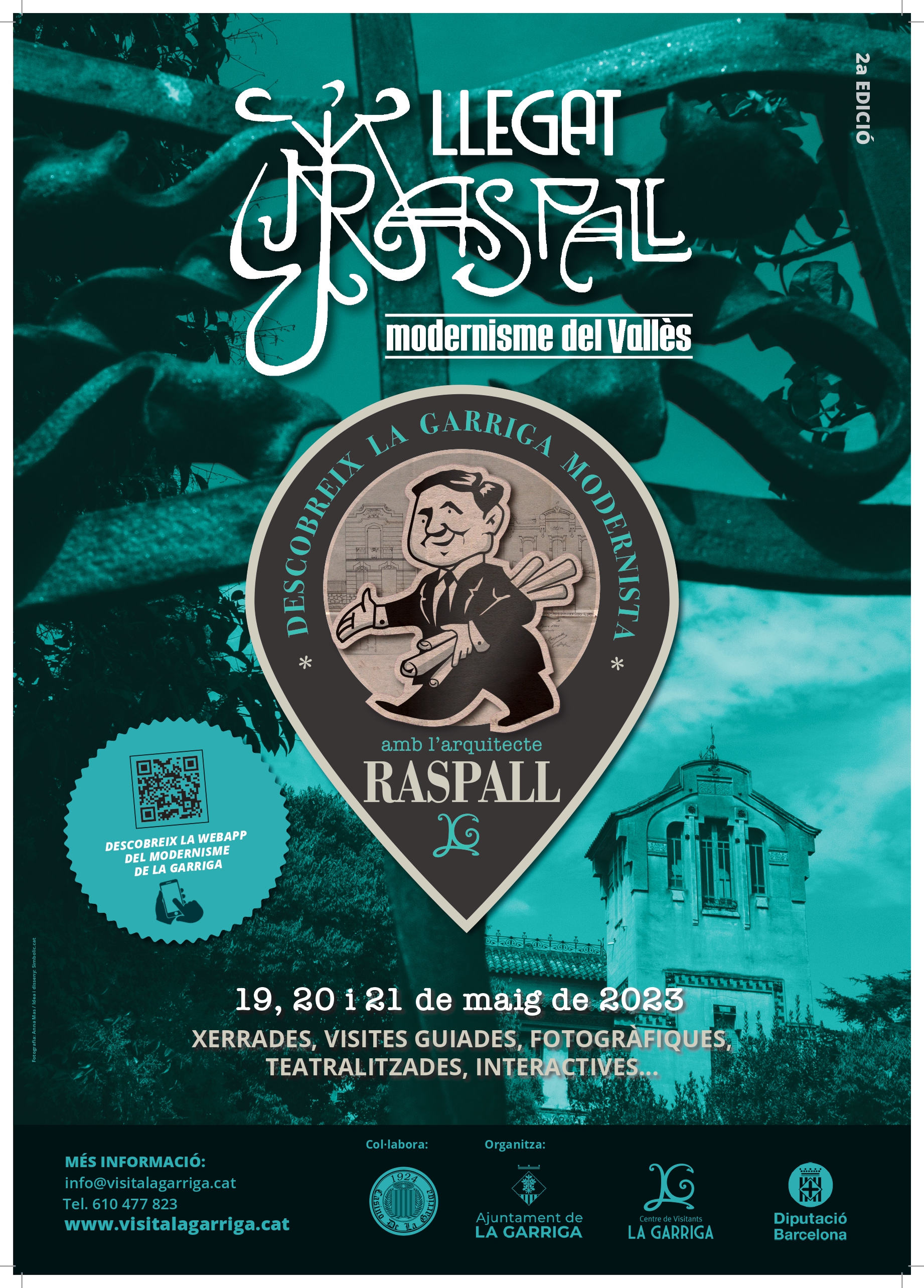 Jornades Llegat Raspall: VISITES TEATRALITZADES Microescenes teatralitzades  