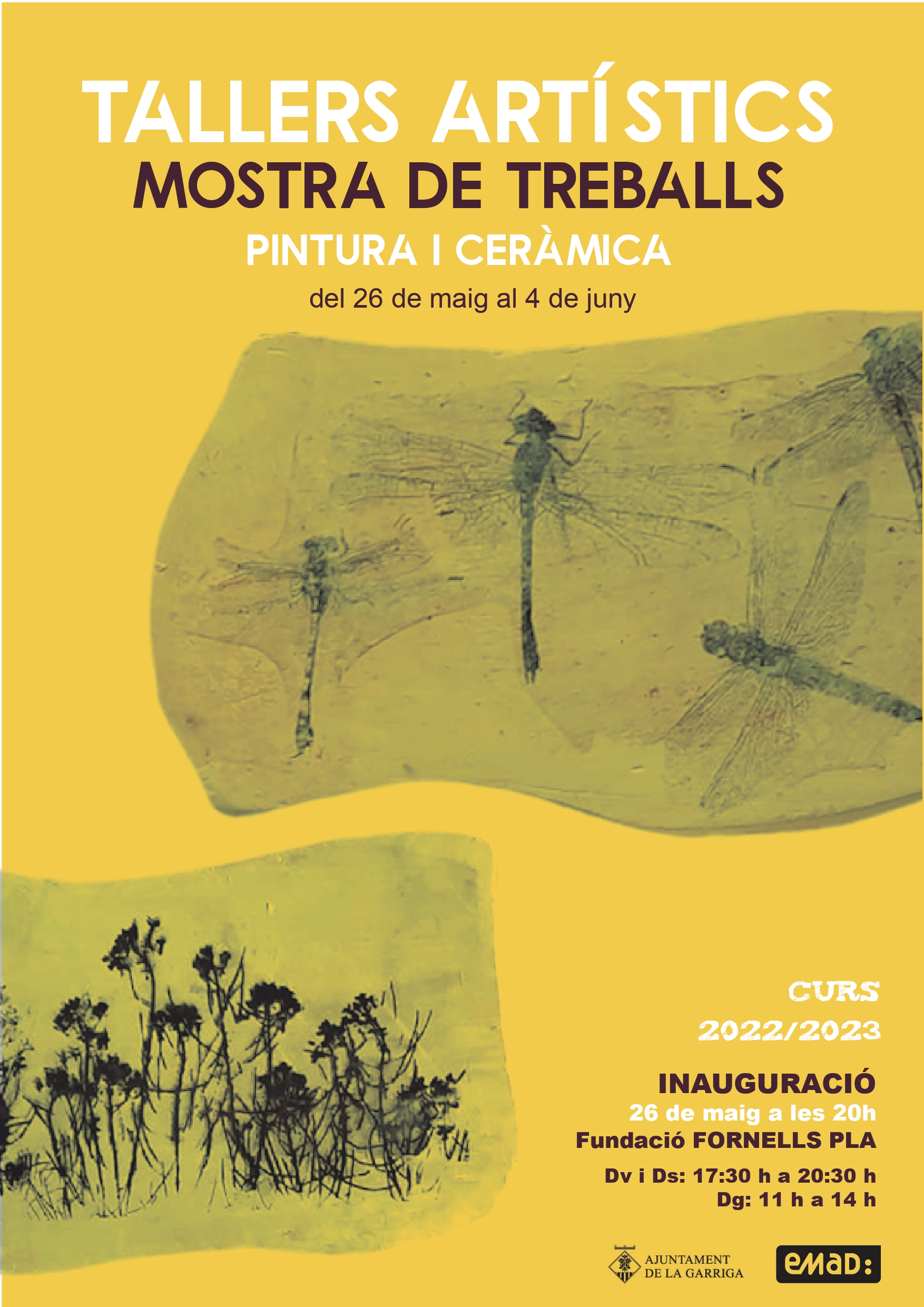 Inauguració de l'exposició Monogràfics de l'EMAD