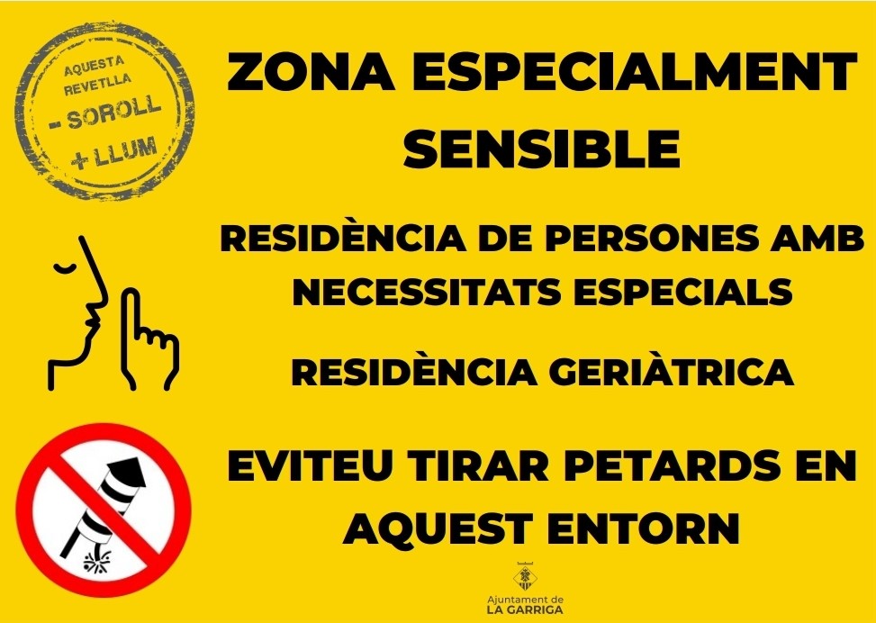 Una revetlla respectuosa amb les zones sensibles del municipi