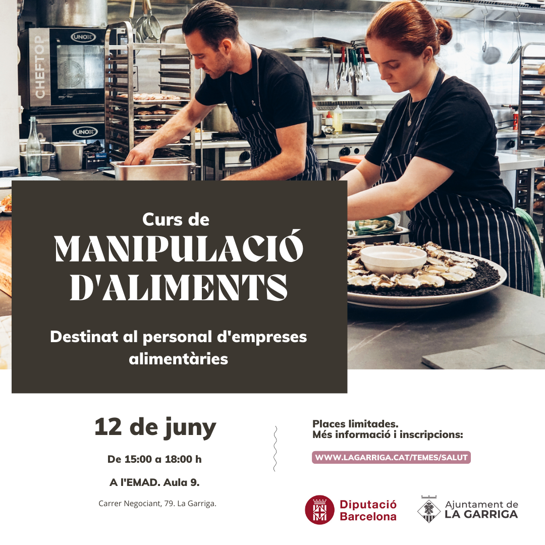 Curs de manipulació d'aliments