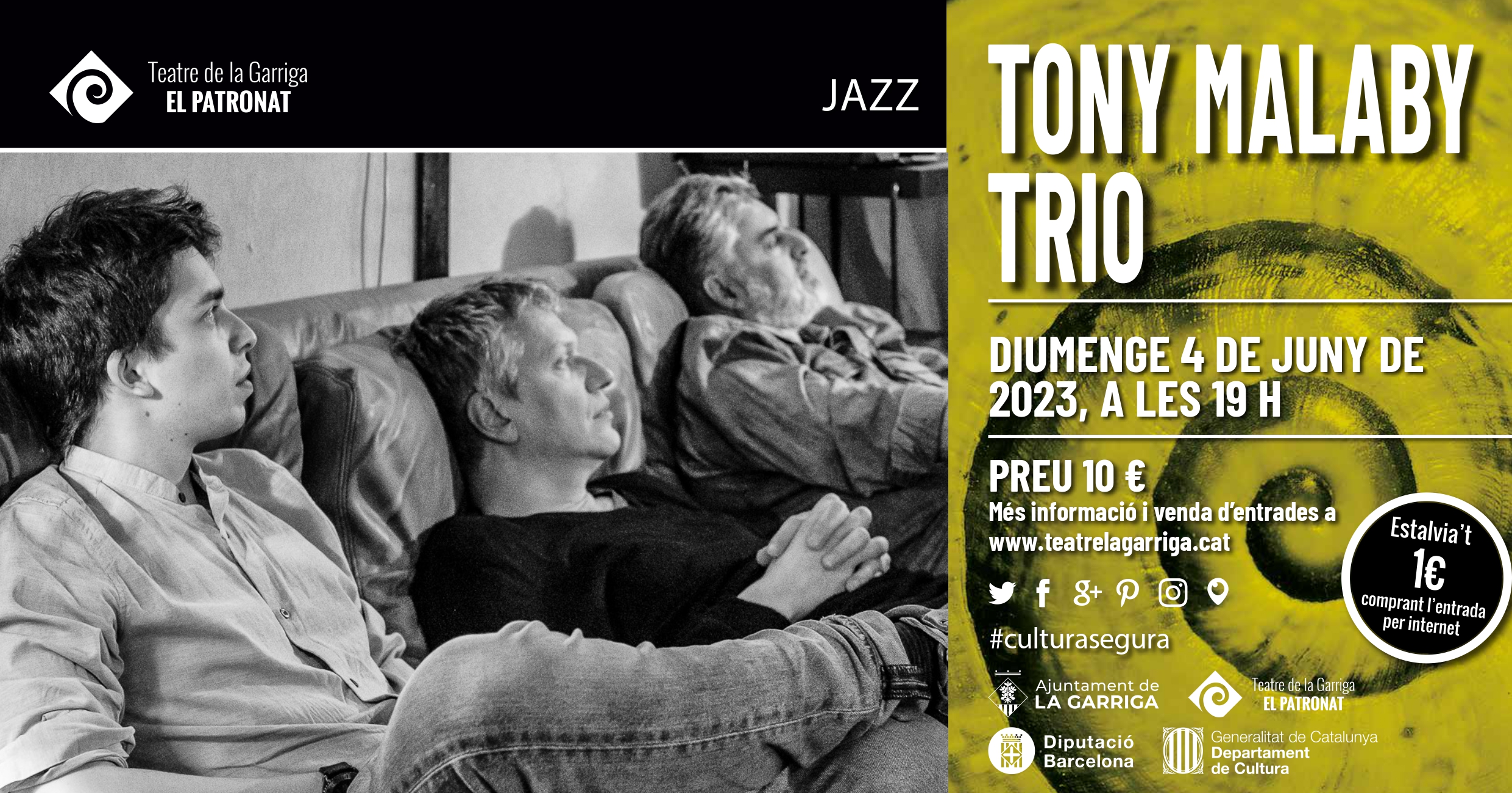 Tony Malaby Trio posa el punt i final al Festival de Jazz