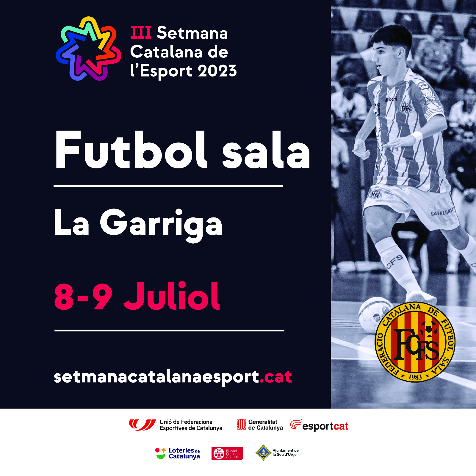 Competició internacional de futbol sala a la Garriga
