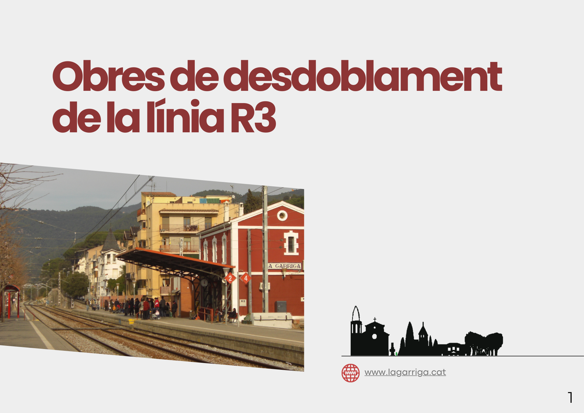 Actualitat obres desdoblament R3