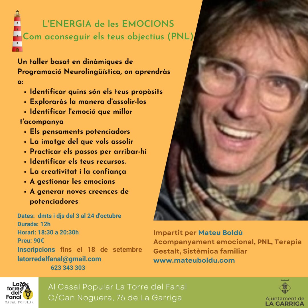 Curs sobre l'energia de les emocions a la Torre del Fanal