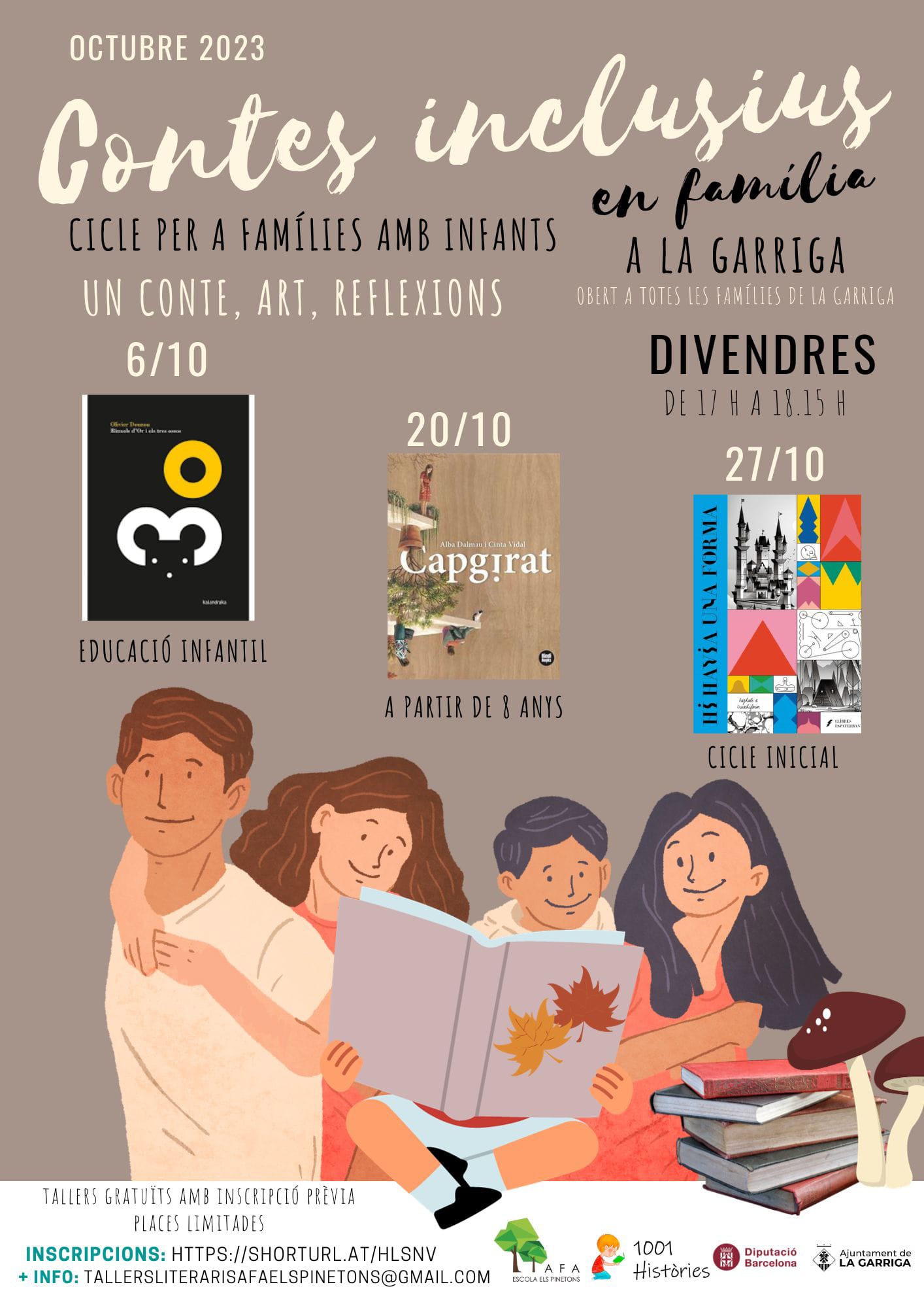 Vinculem-nos. Projecte Contes inclusius Els Pinetons la Garriga