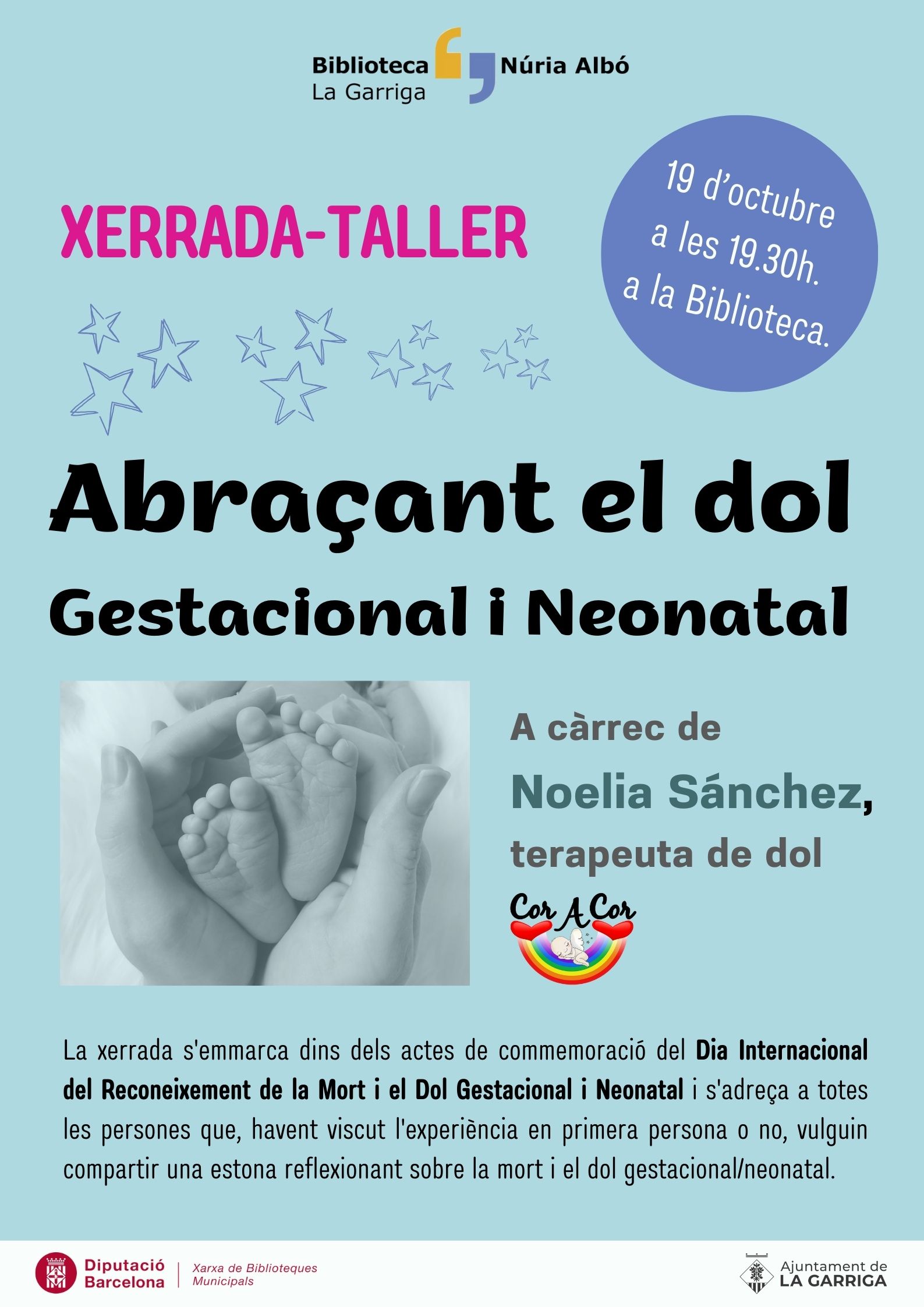 Xerrada-Taller - "Abraçant el dol Gestacional i Neonatal"