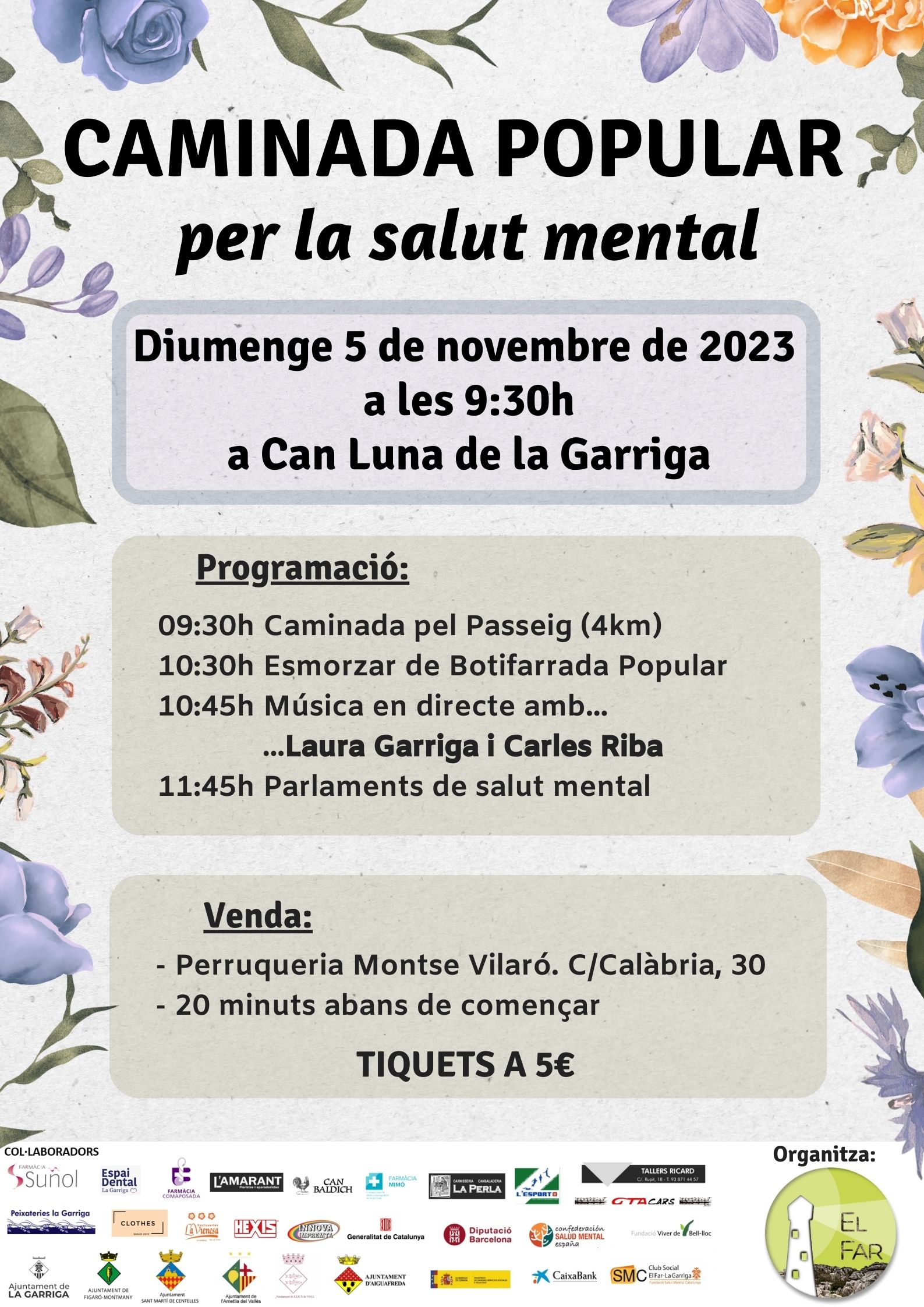 Caminem per la salut mental