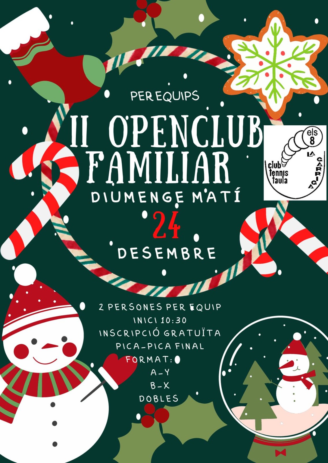 II Openclub familiar de Tennis Taula