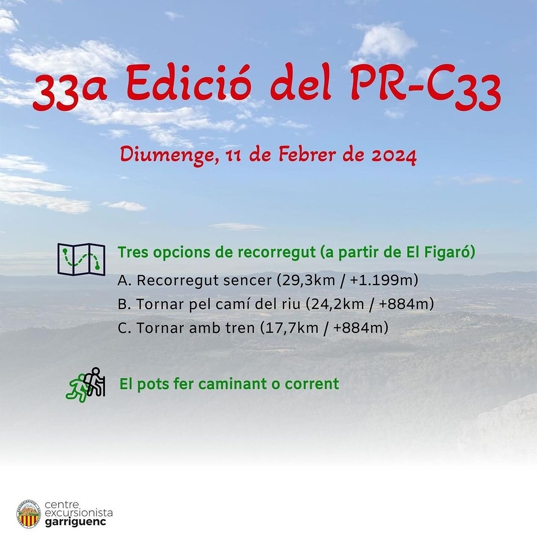 Participeu al Petit Recorregut Garriguenc!