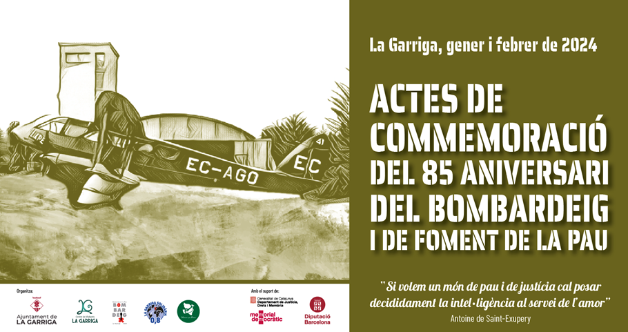 Actes de commemoració del bombardeig a la Garriga