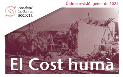 La Garriga Secreta actualitza el llistat del Cost humà de la Guerra Civil al municipi