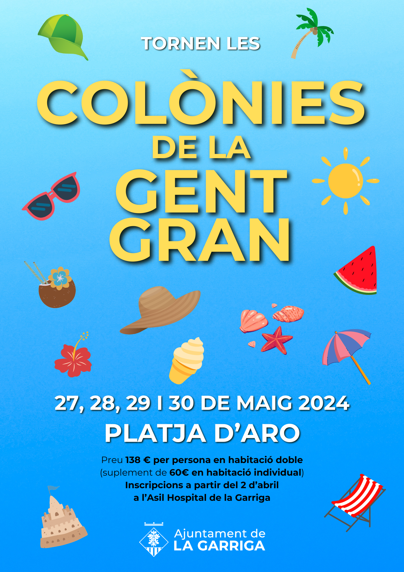 Al maig, colònies de la gent gran!