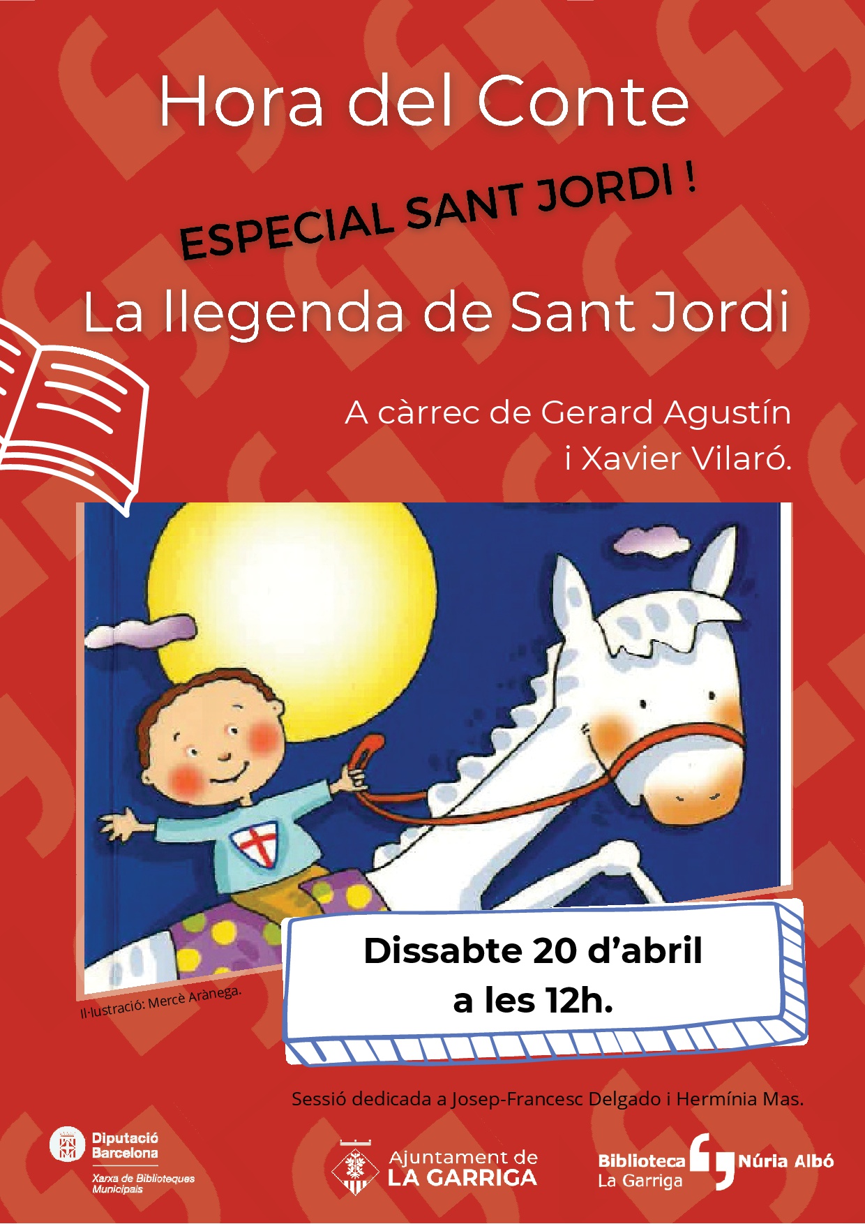 Hora del conte especial Sant Jordi: La llegenda de Sant Jordi