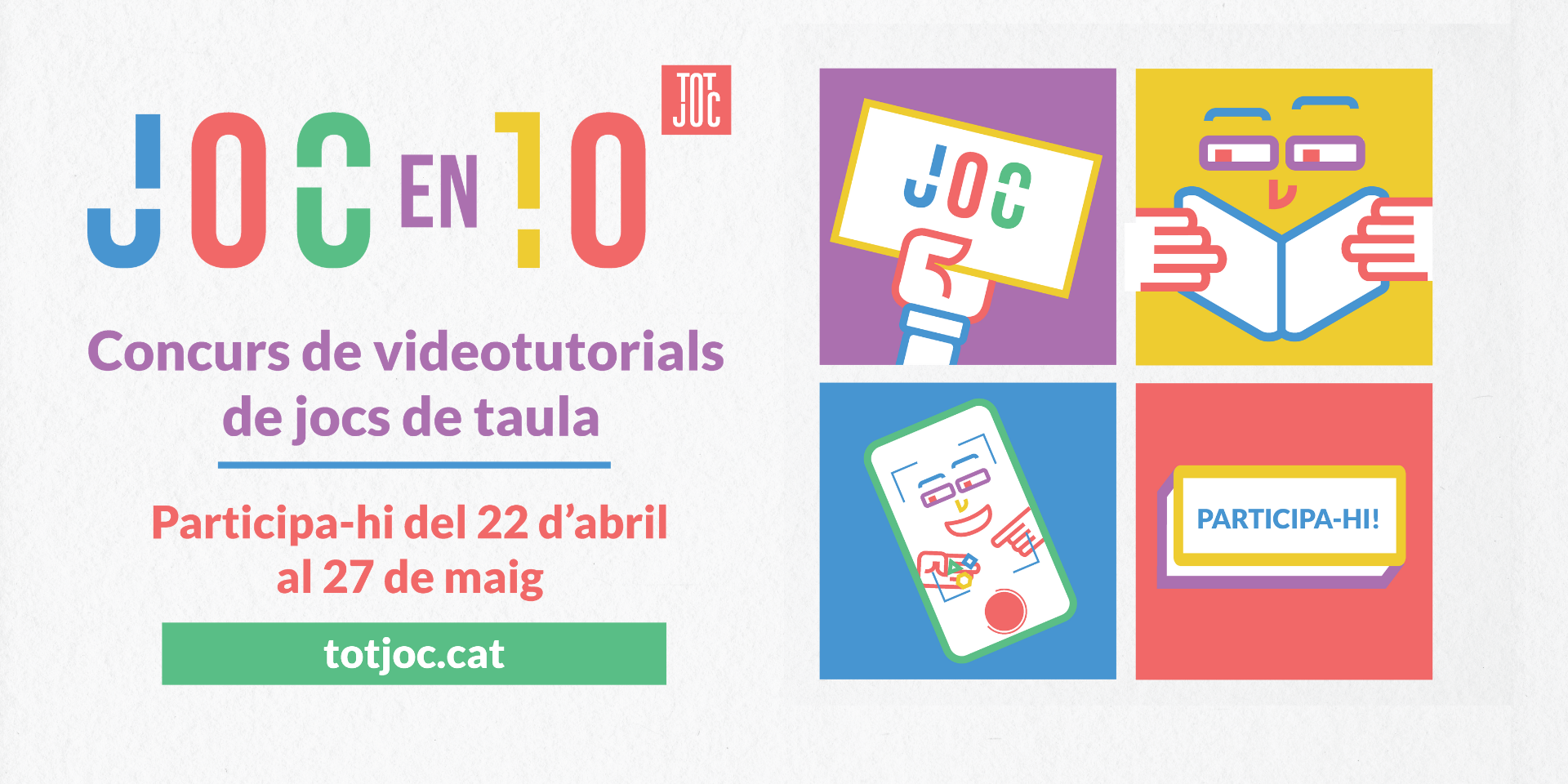 Tercera edició del concurs de videotutorials JOCen10