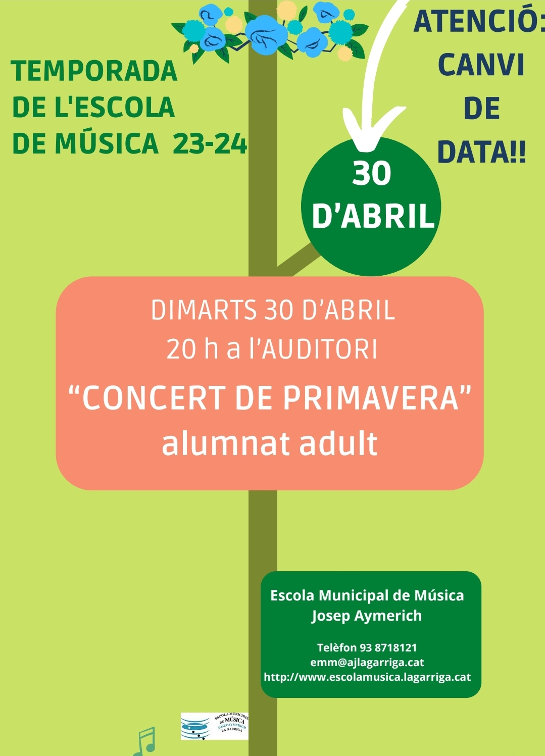 Concert de primavera!