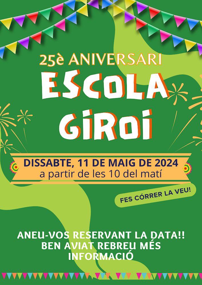 25è aniversari de l'Escola Giroi