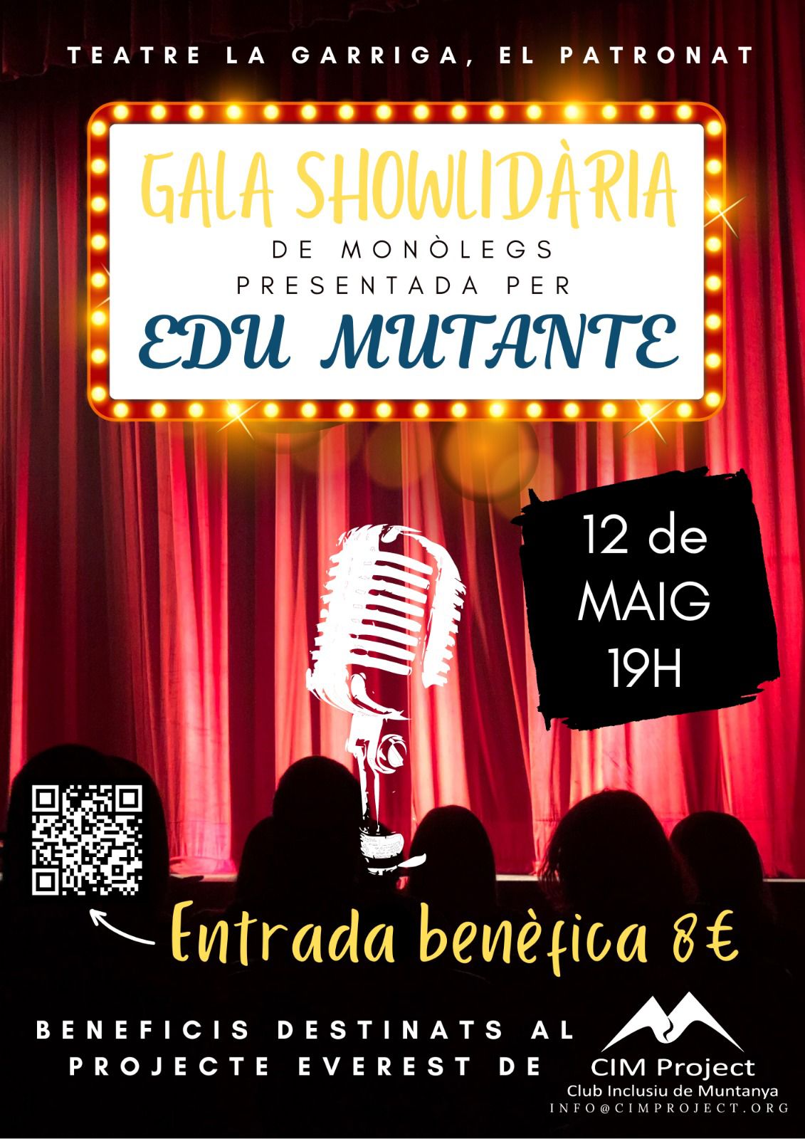 Gala showlidària de monòlegs