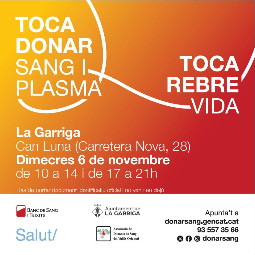 Campanya de donació de sang