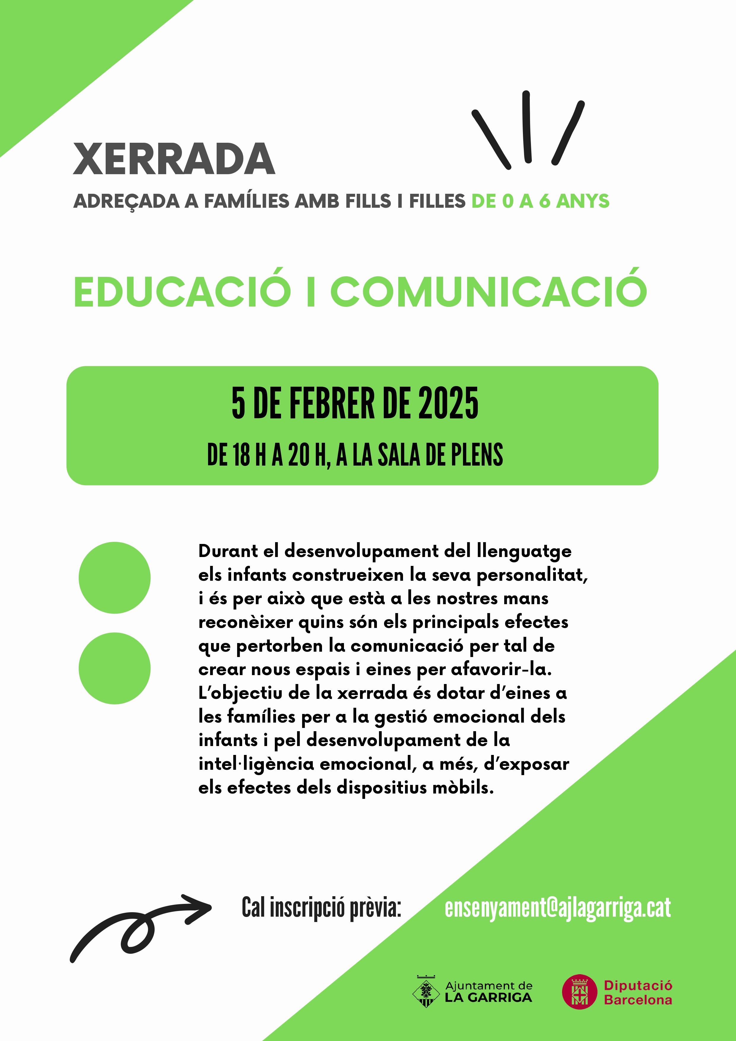 Xerrada: Educació i comunicació