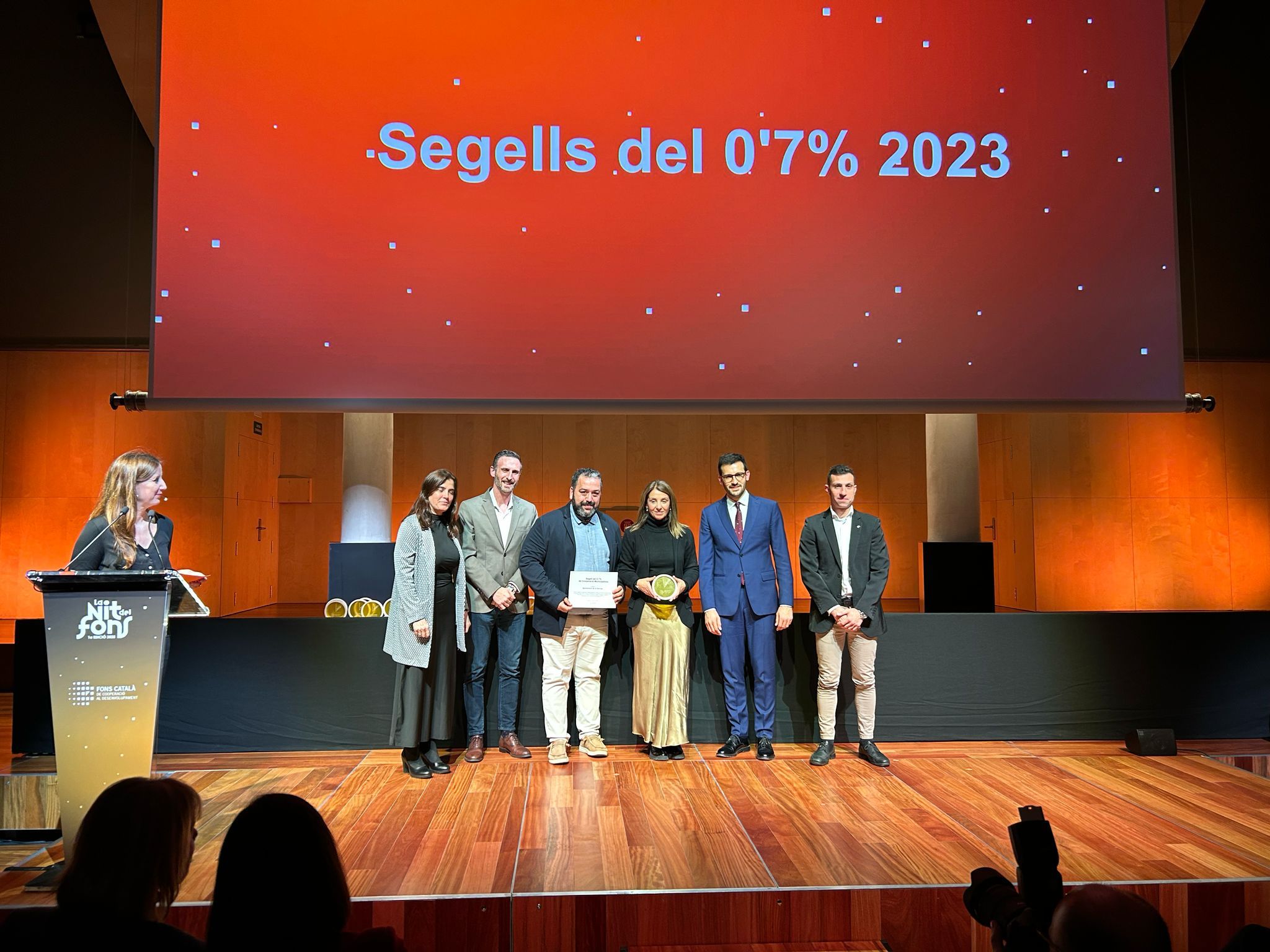 La Garriga rep dues distincions del Fons Català de Cooperació