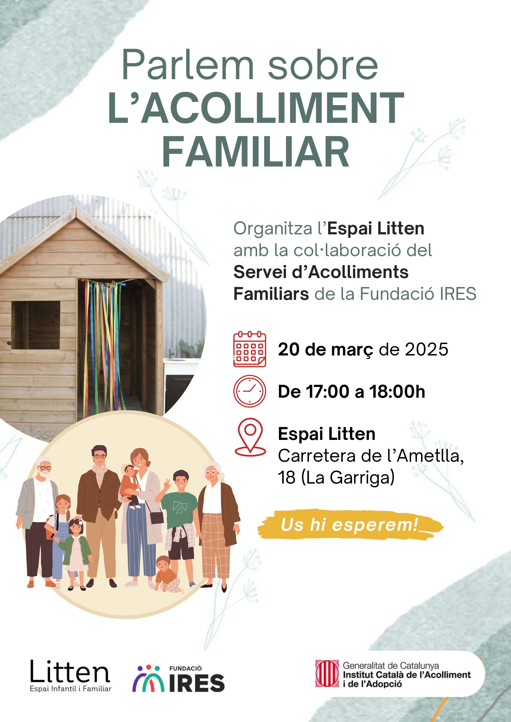 Parlem sobre l'acolliment familiar