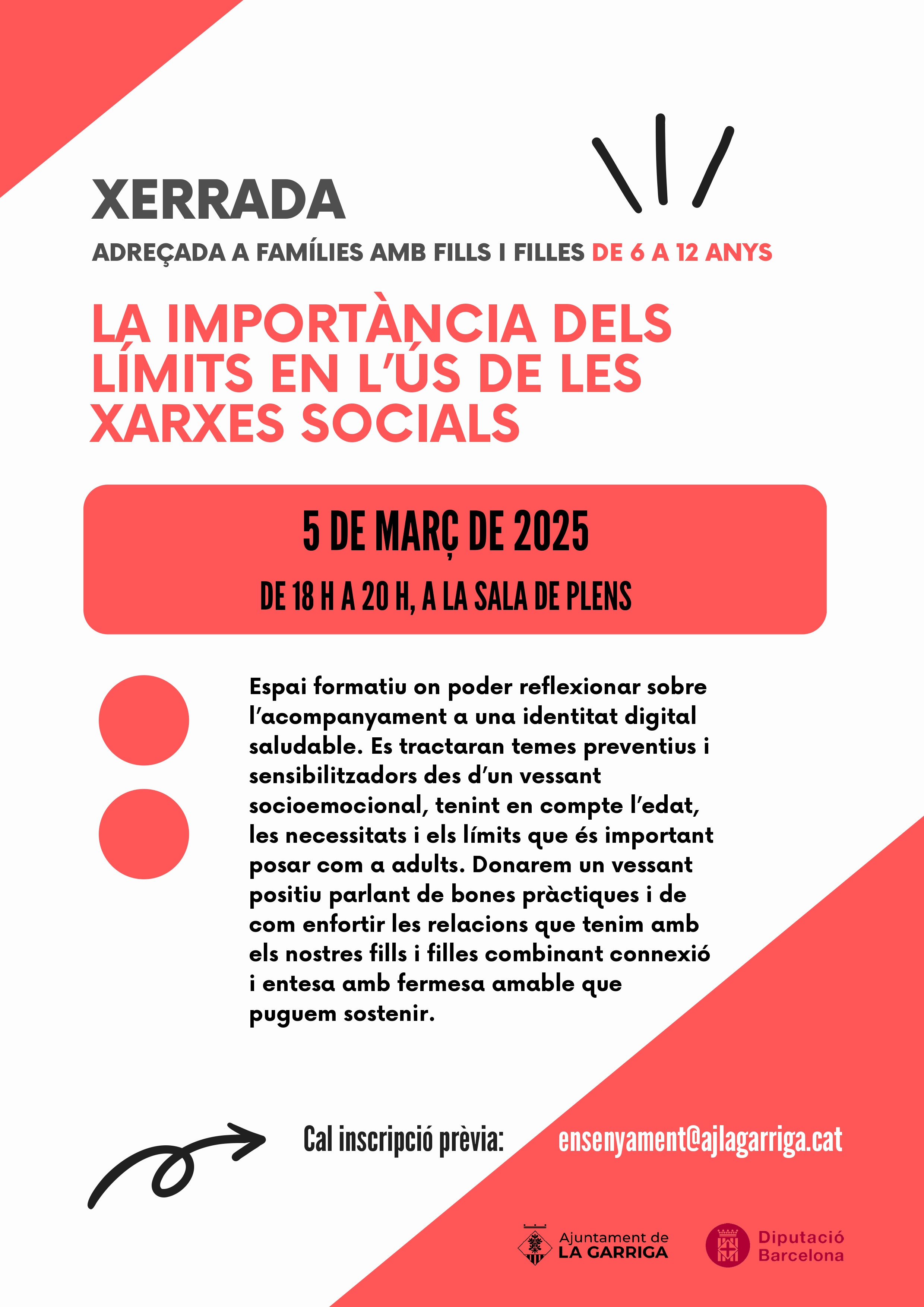 Xerrada: La importància dels límits en l'ús de les xarxes socials