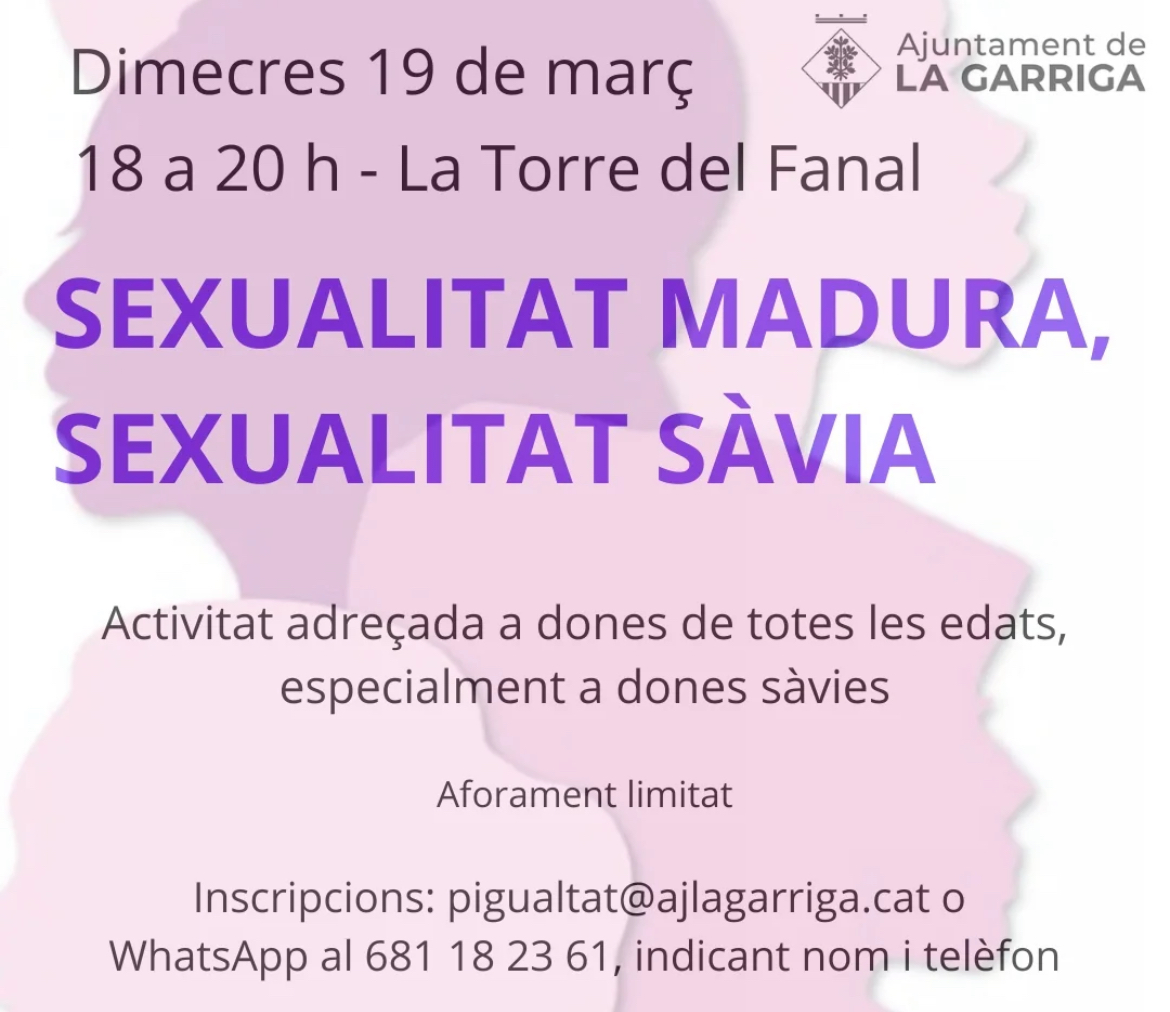 Sexualitat madura, sexualitat sàvia