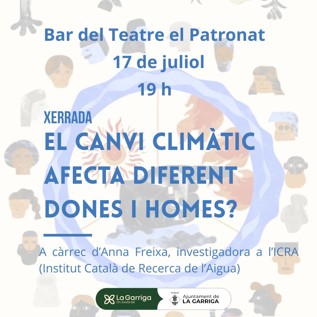 Xerrada: El canvi climàtic afecta diferent homes i dones?