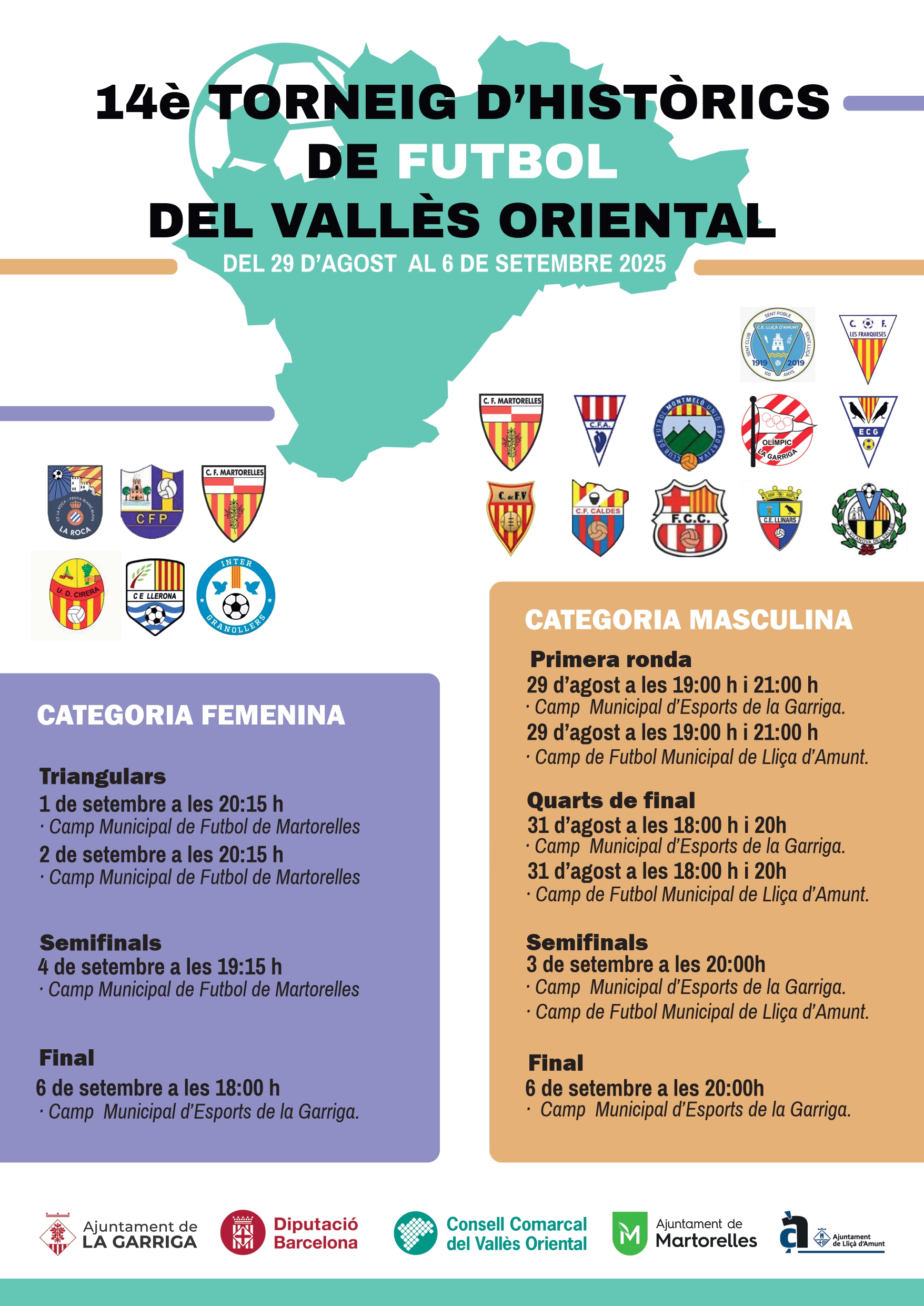 Torneig d'Històrics del Vallès Oriental 2025