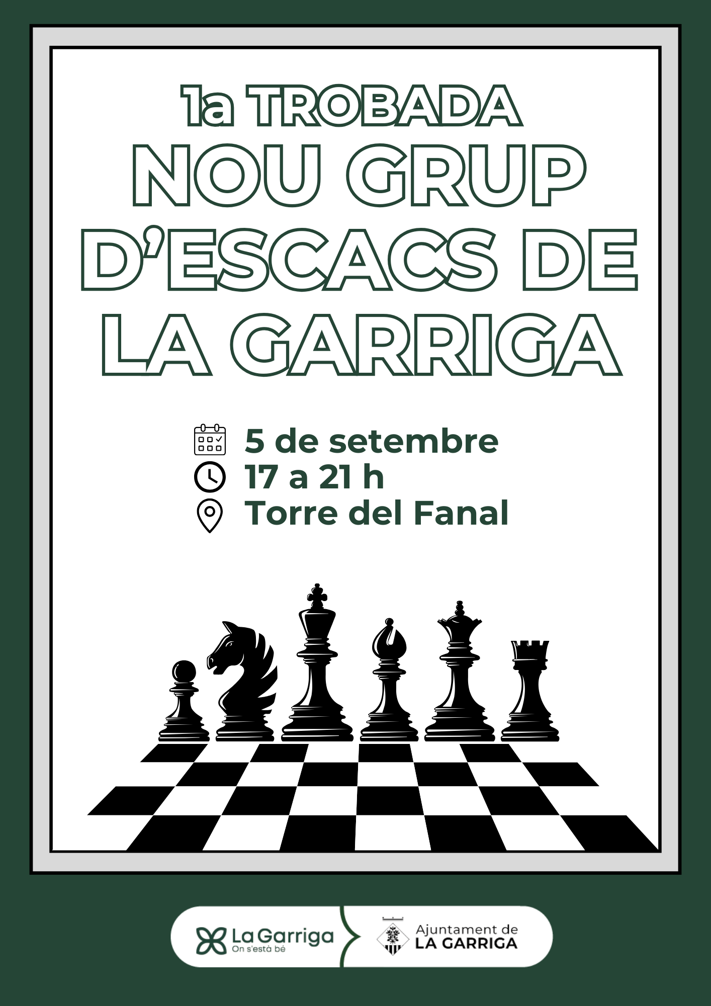 Neix un grup d'escacs a la Garriga