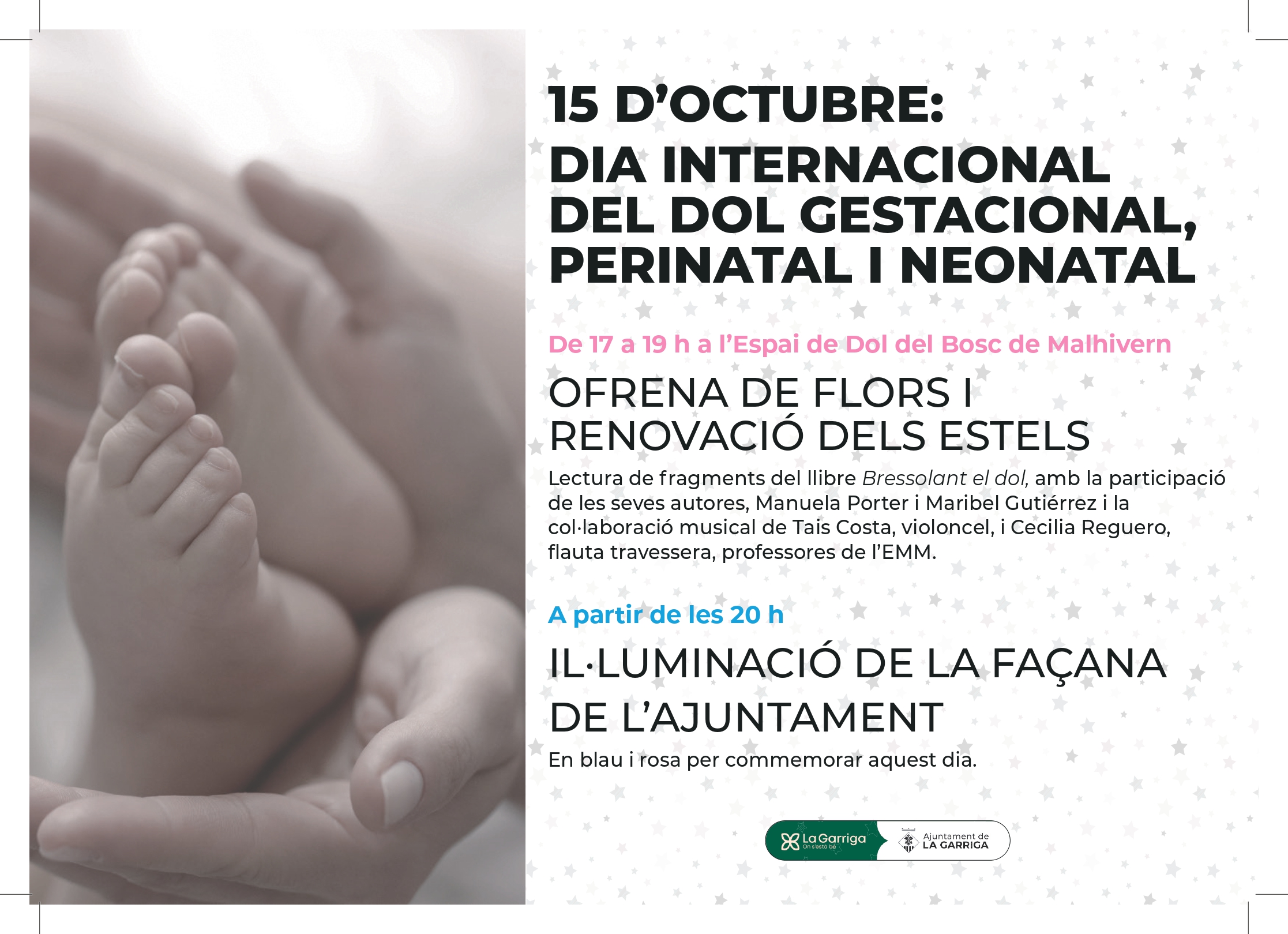 Commemorem el Dia del Dol Gestacional, Perinatal i Neonatal