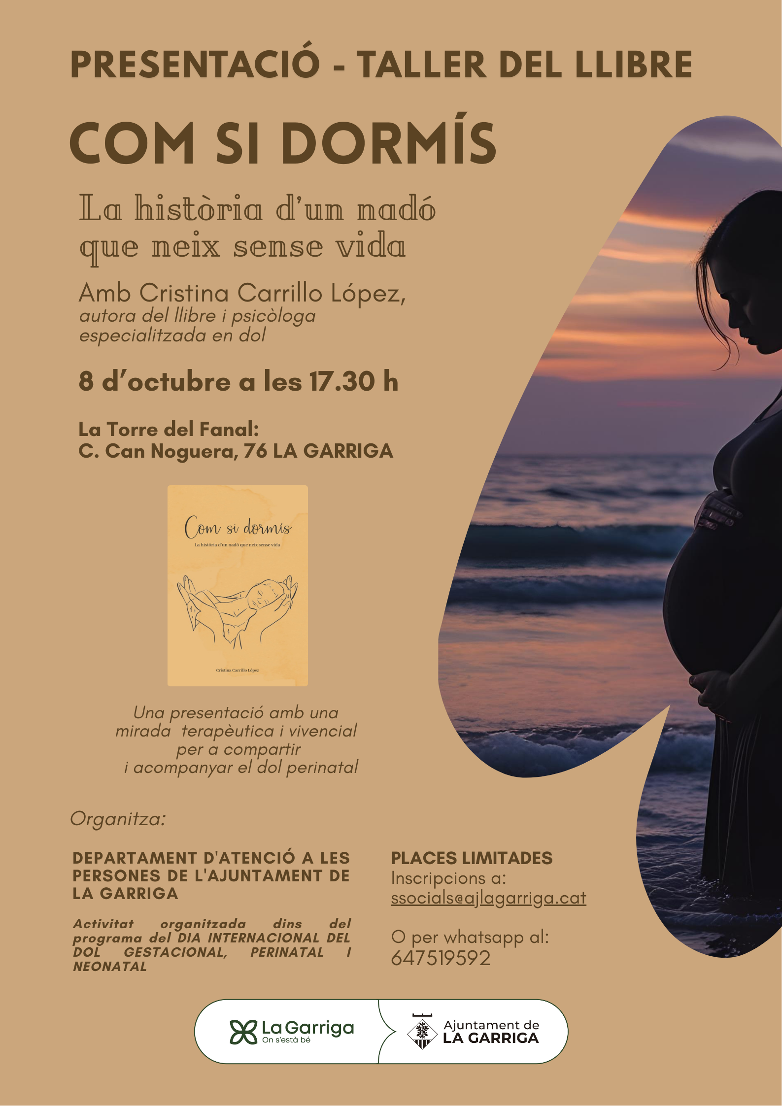 Taller i presentació del llibre Com si dormís