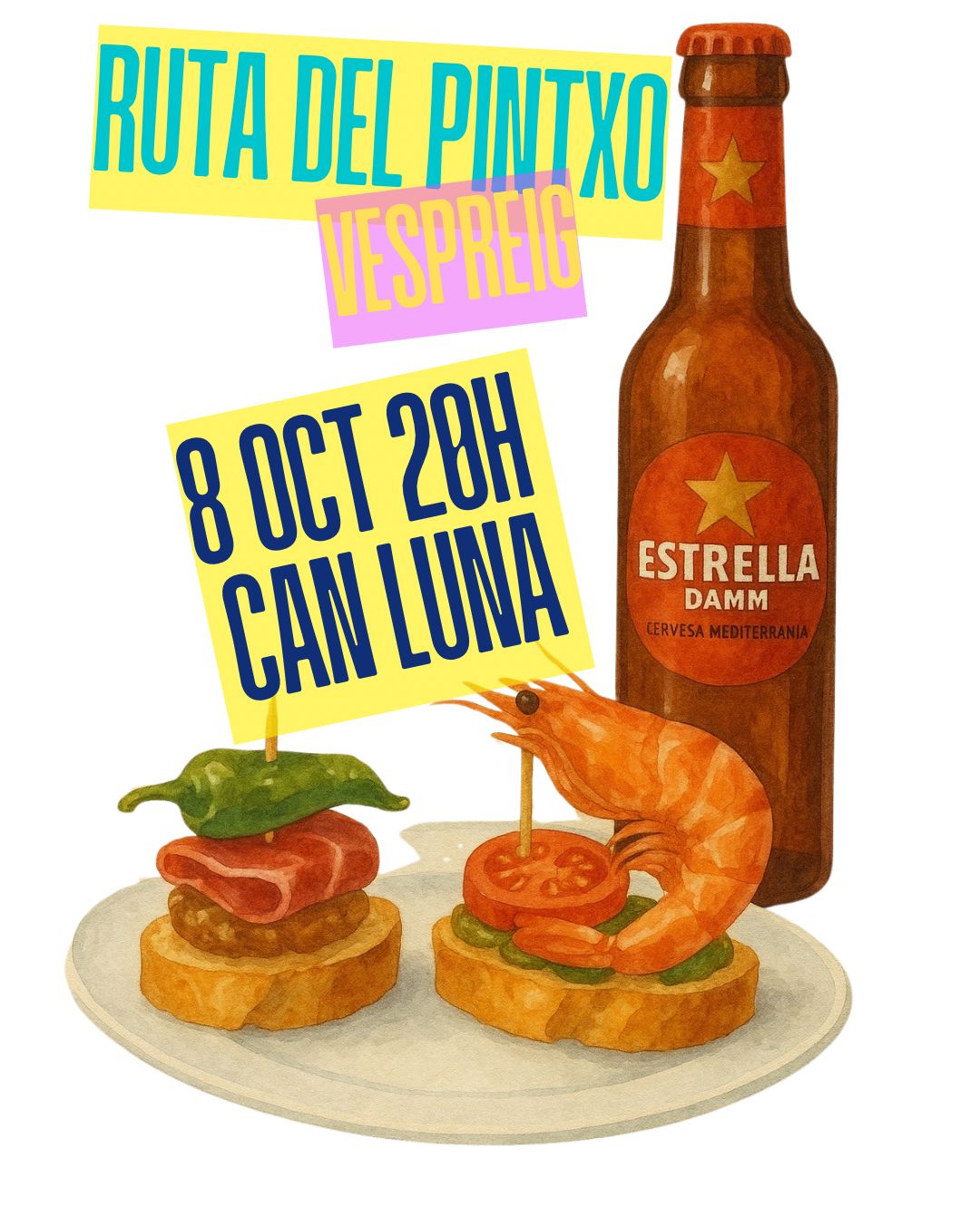 El vespreig de la Ruta del Pintxo