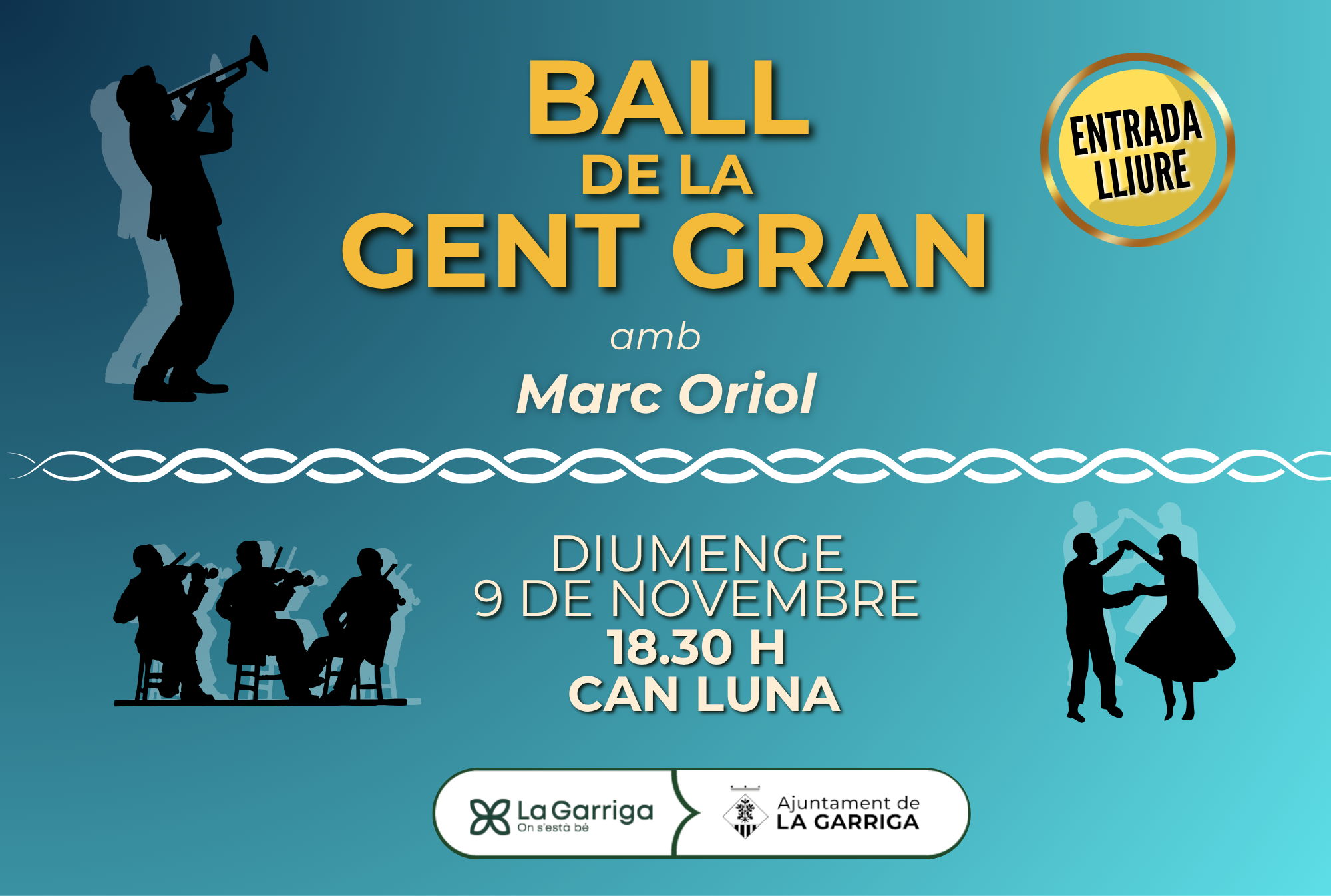 El dia 9 de novembre, nova edició del Ball de la Gent Gran