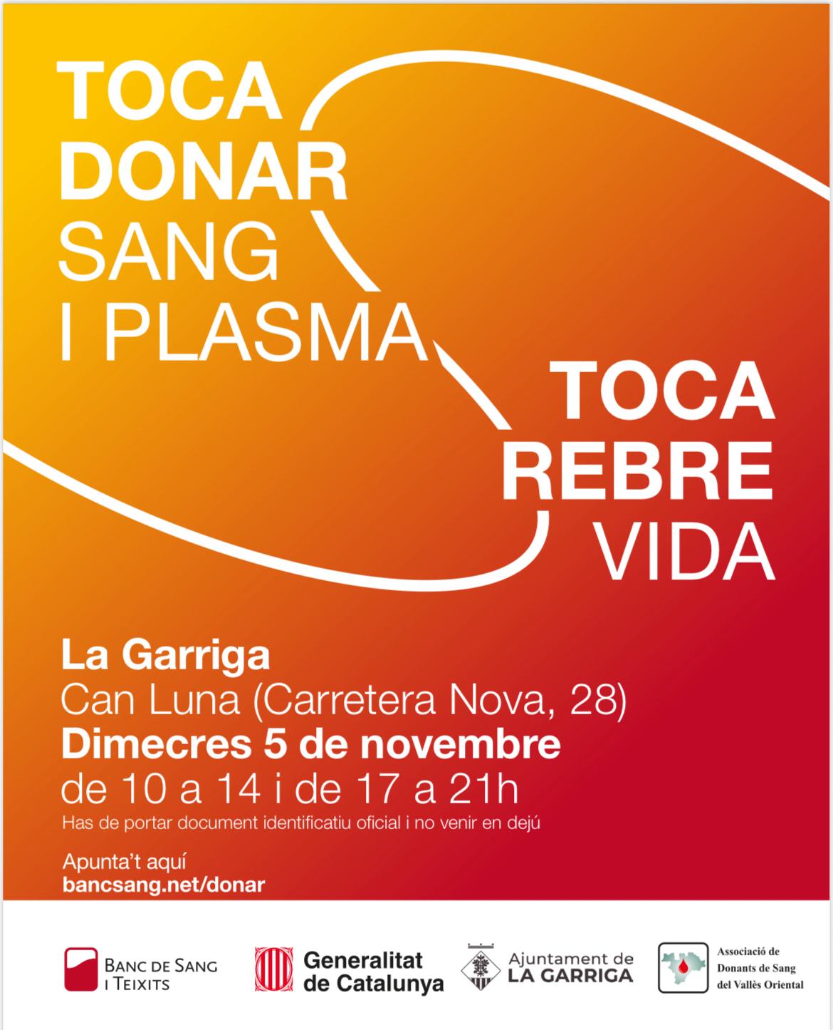Campanya de donació de sang