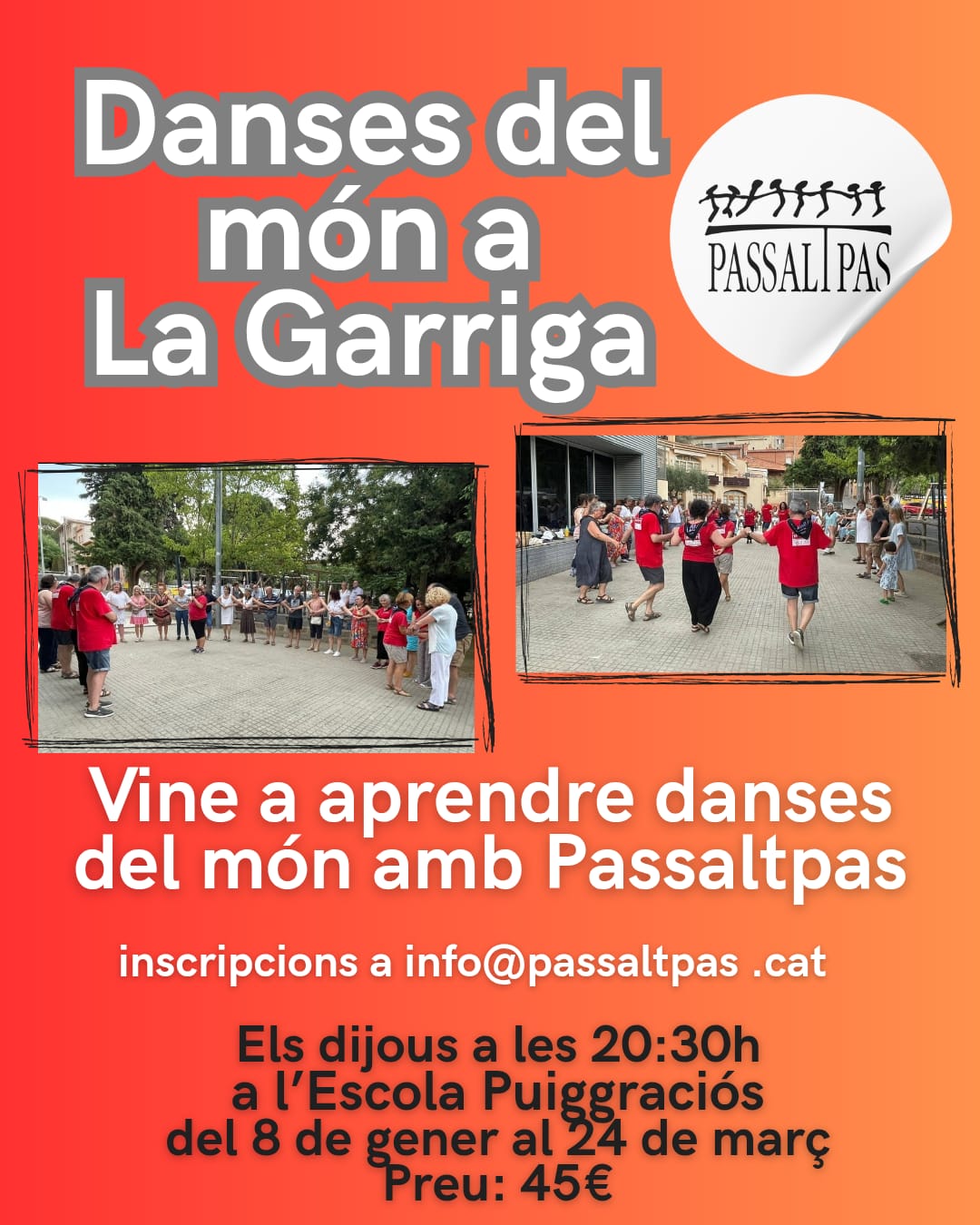 Inici del curs Danses del món