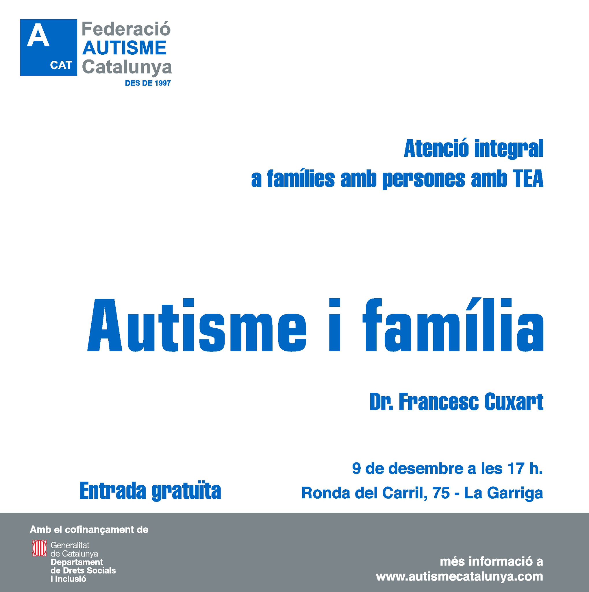 Autisme i família
