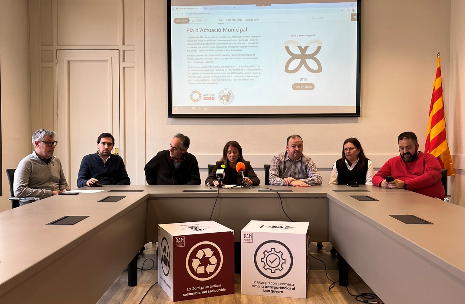 Executat el 81 % del Pla d'Actuaci&oacute; Municipal