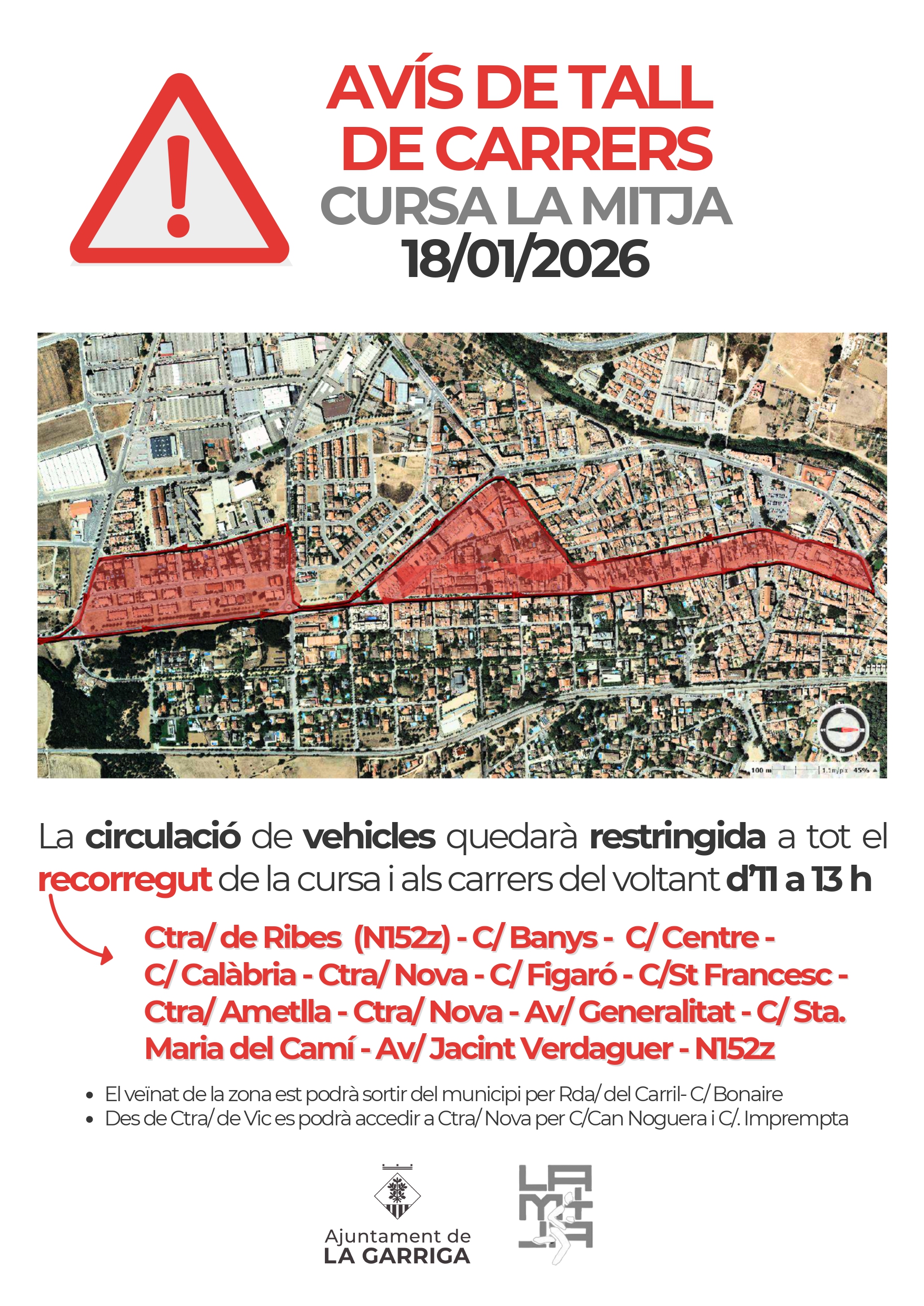 Aquest diumenge, la Mitja