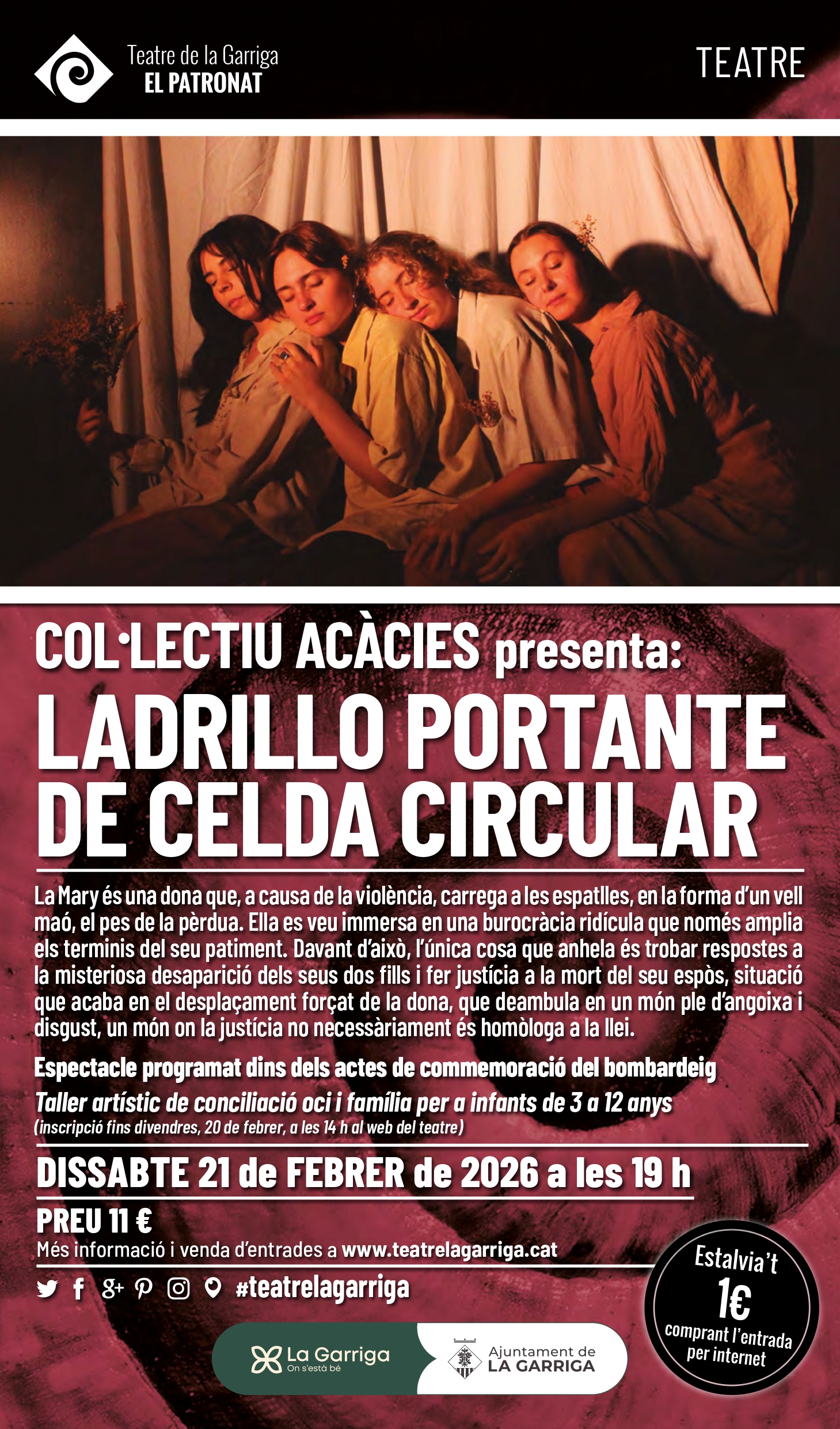 Ladrillo portante de celda circular