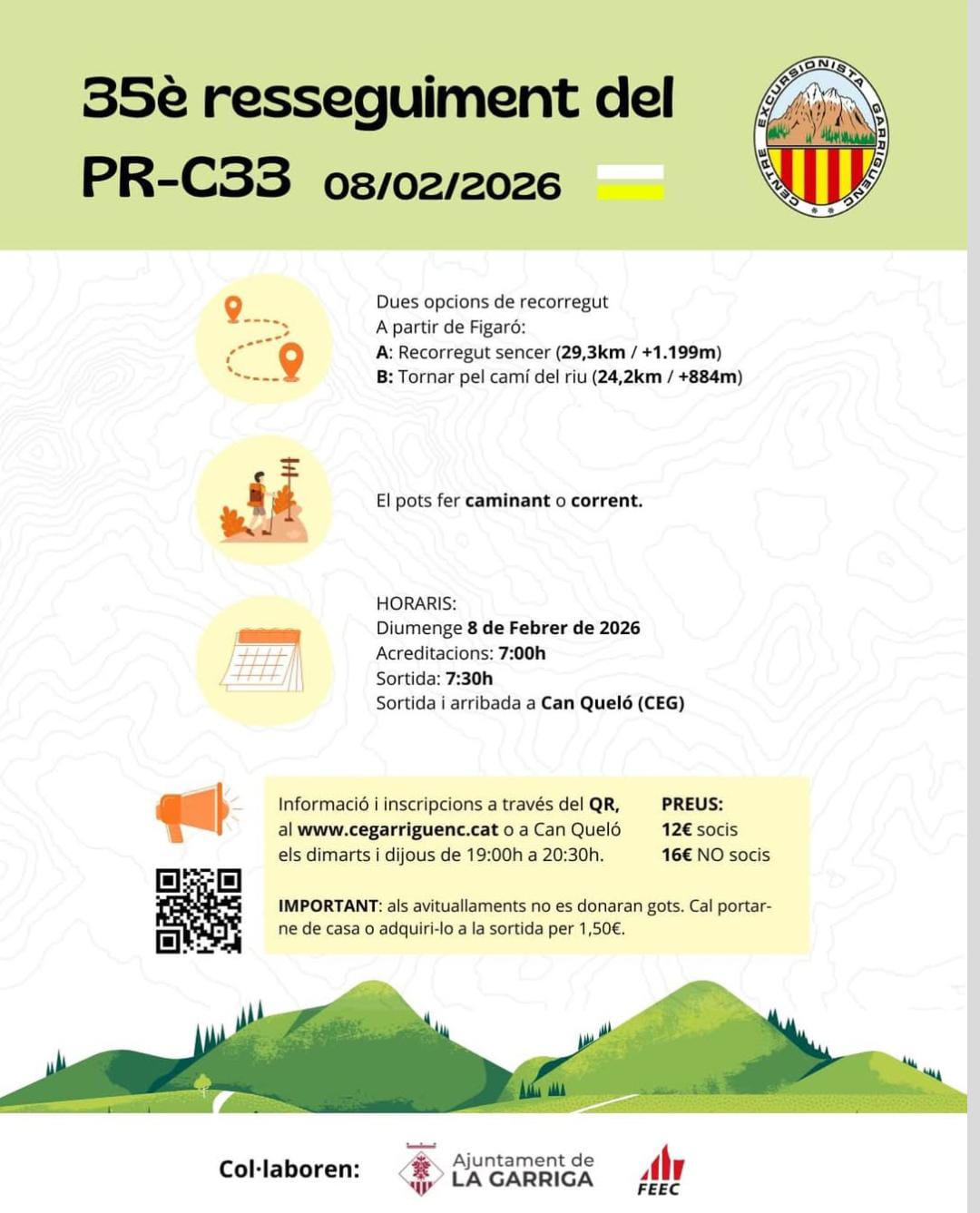 Resseguiment del petit recorregut PR33