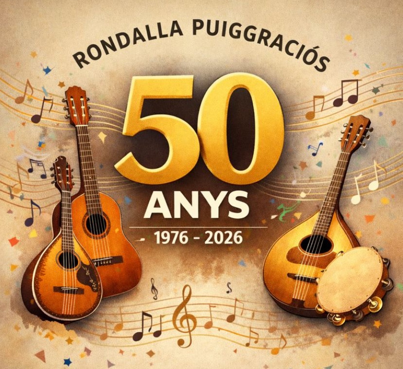 Concert del 50&egrave; aniversari de la Rondalla Puiggraci&oacute;s