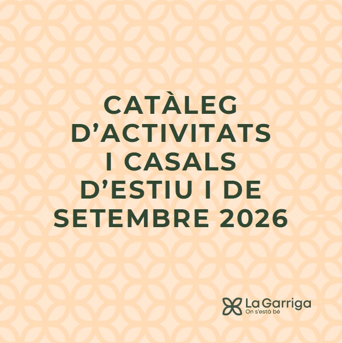 Ja teniu disponible el cat&agrave;leg de casals