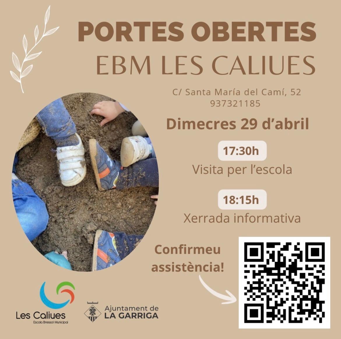 Portes obertes a l'escola bressol municipal Les Caliues